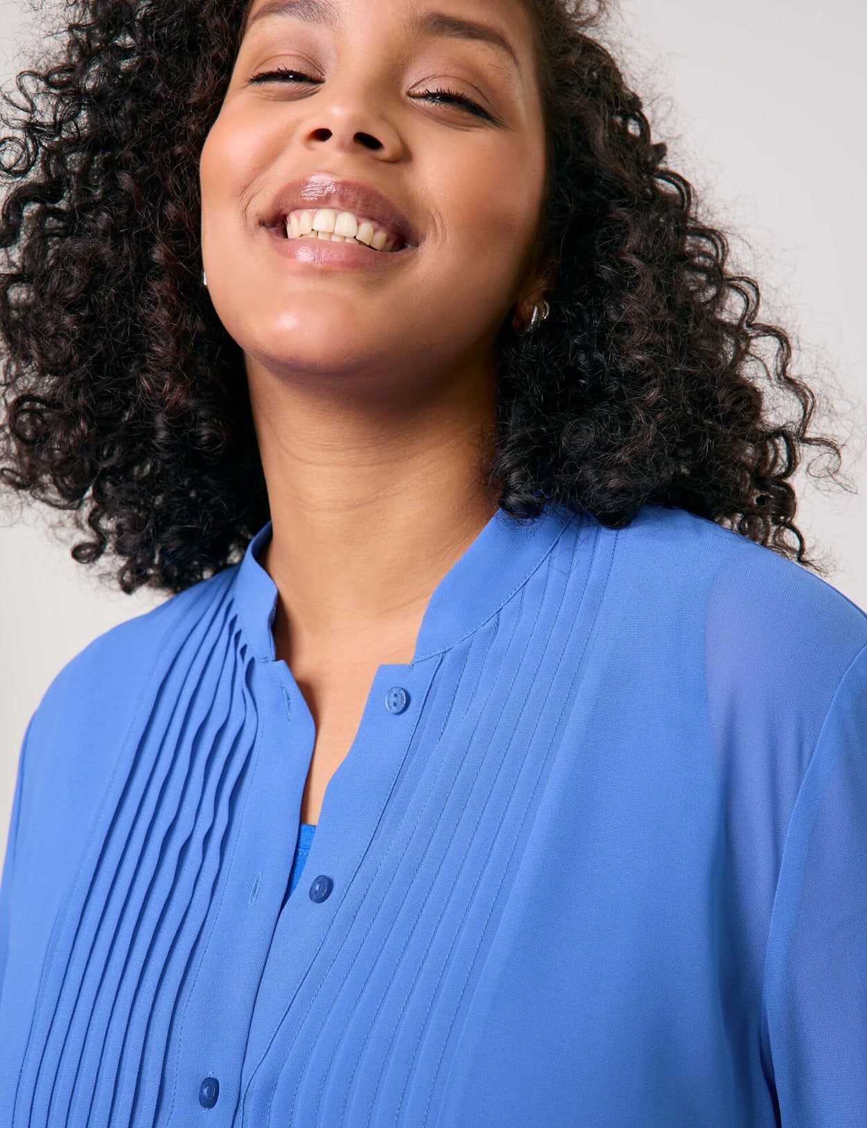 Samoon_Semi-Sheer Long Chiffon Blouse_660613-21129_8960_04