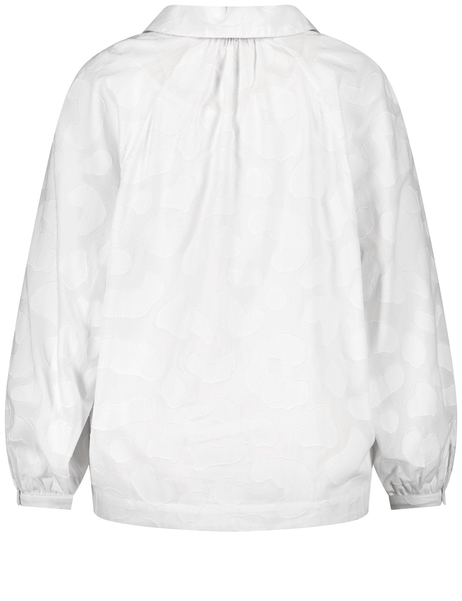 Samoon_Casual Cotton Jacquard Blouse_660631-21136_9600_05