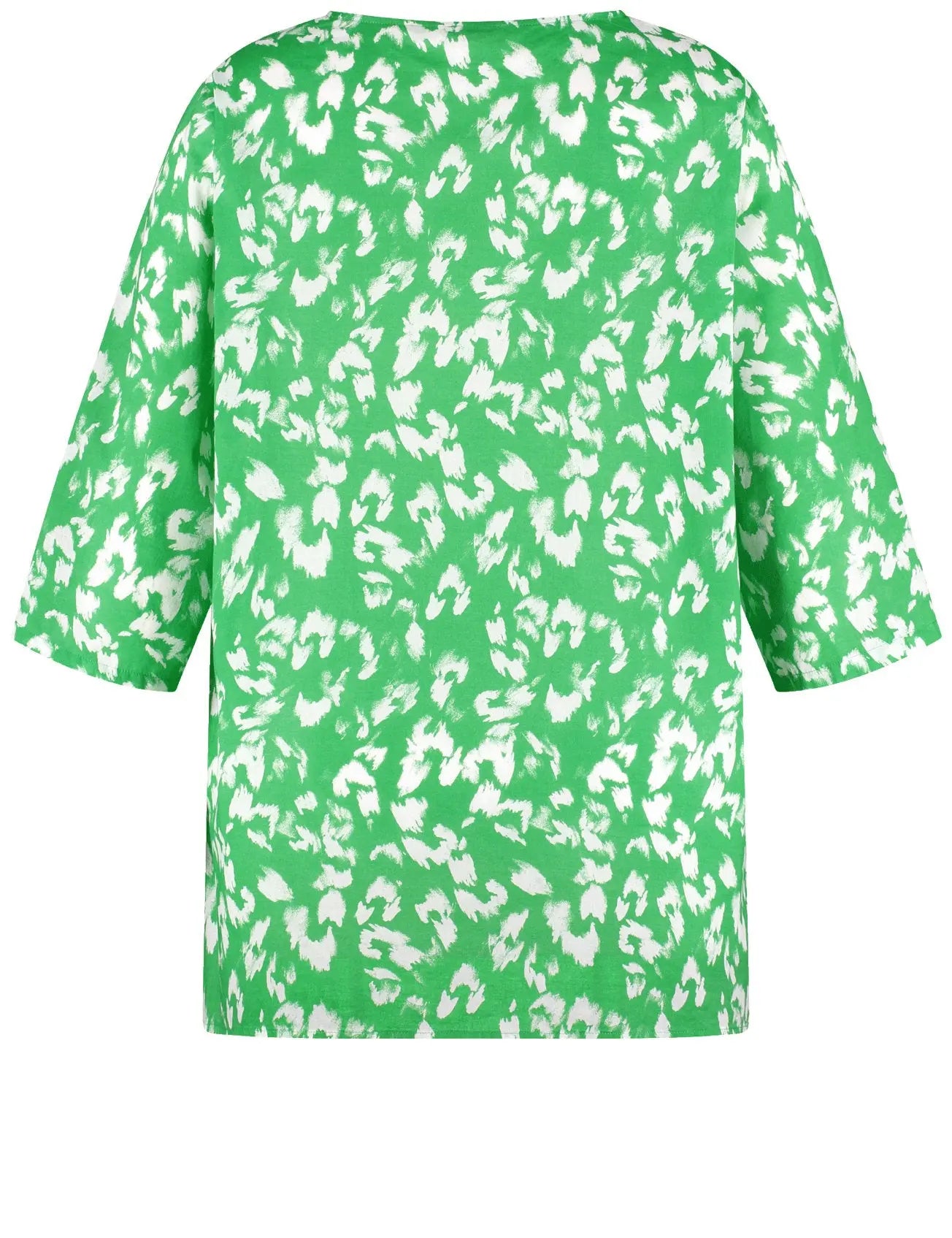 Samoon_Cotton Voile Tunic with 3/4-Length Sleeves_660649-21139_5752_06