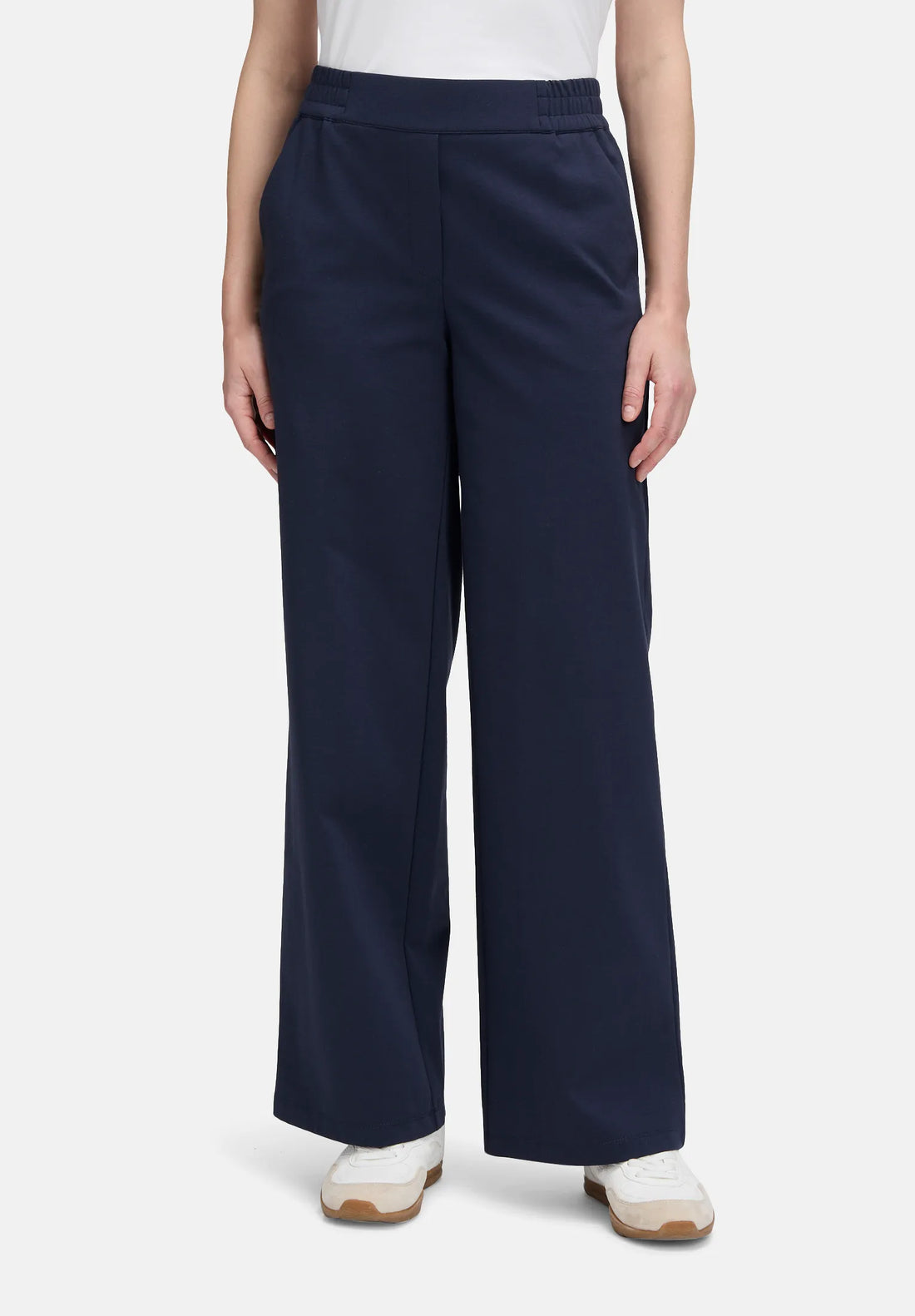 Betty Barclay_Navy Blue_Pull-On Trousers with Pockets_6630-3138_8543_02