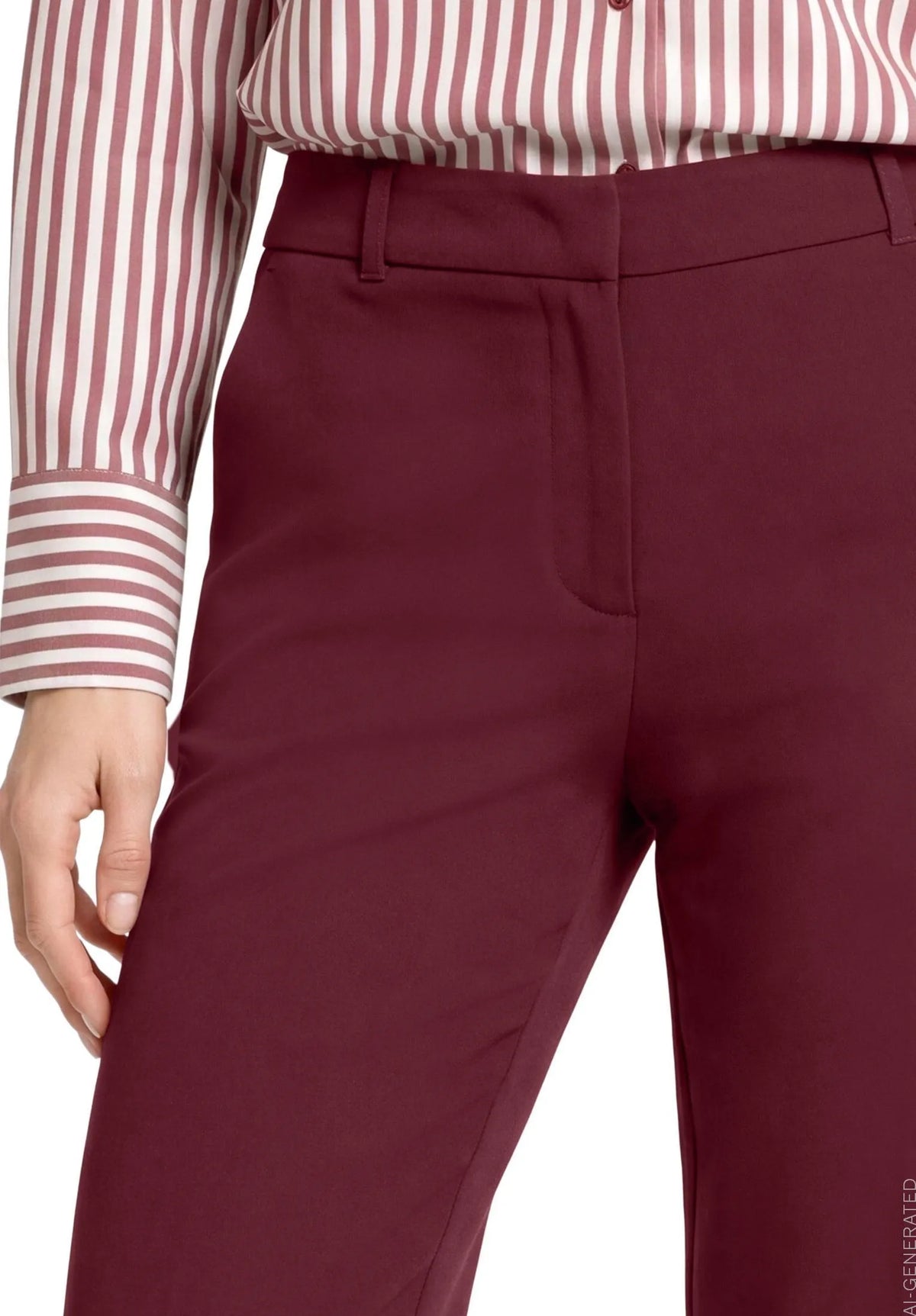Betty Barclay Fall Burgundy Women Suit Trousers SKU: 6636-3747_4626 Image 04