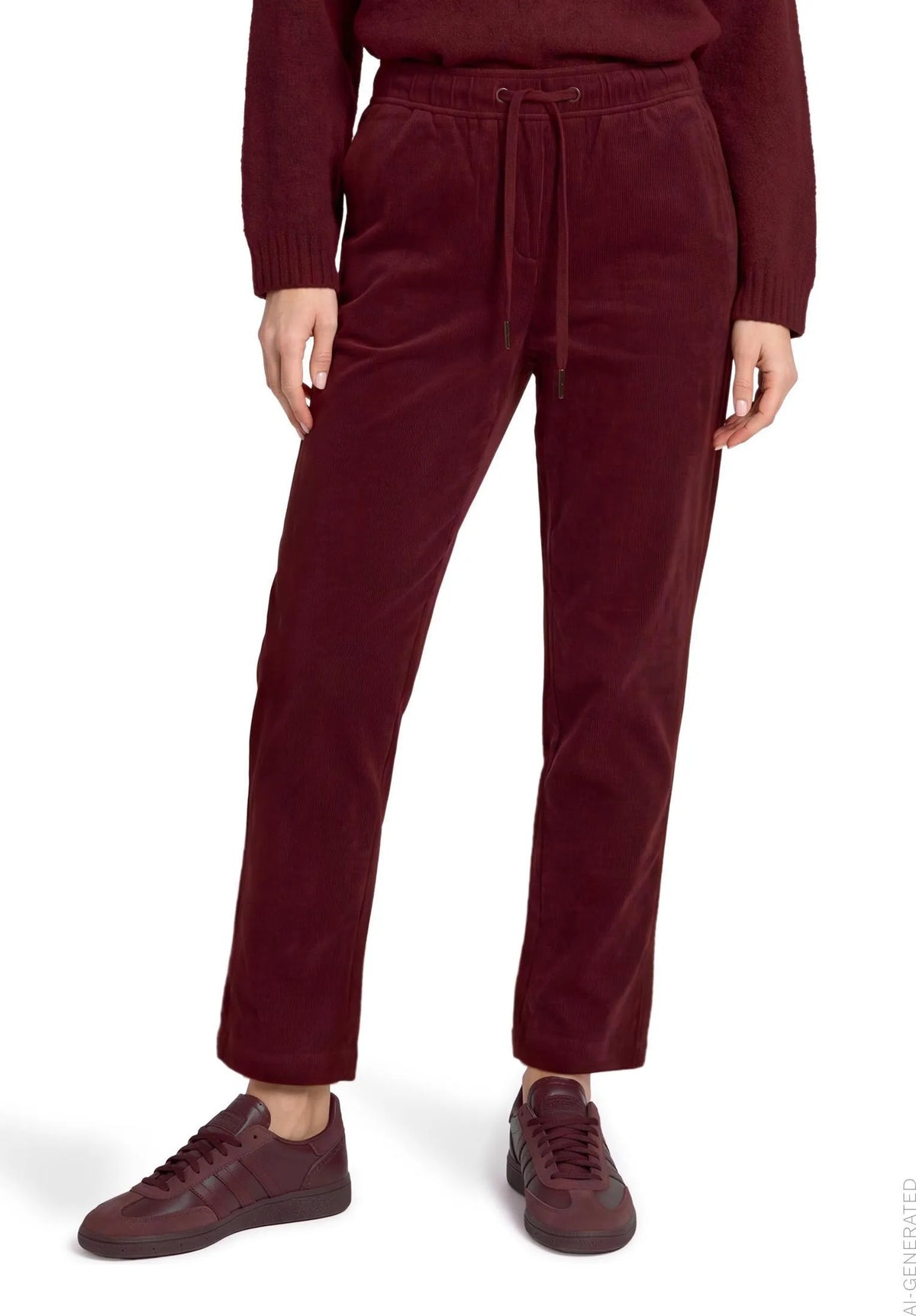 Betty Barclay Fall Burgundy Women Casual Trousers SKU: 6723-3650_4626 Image 01