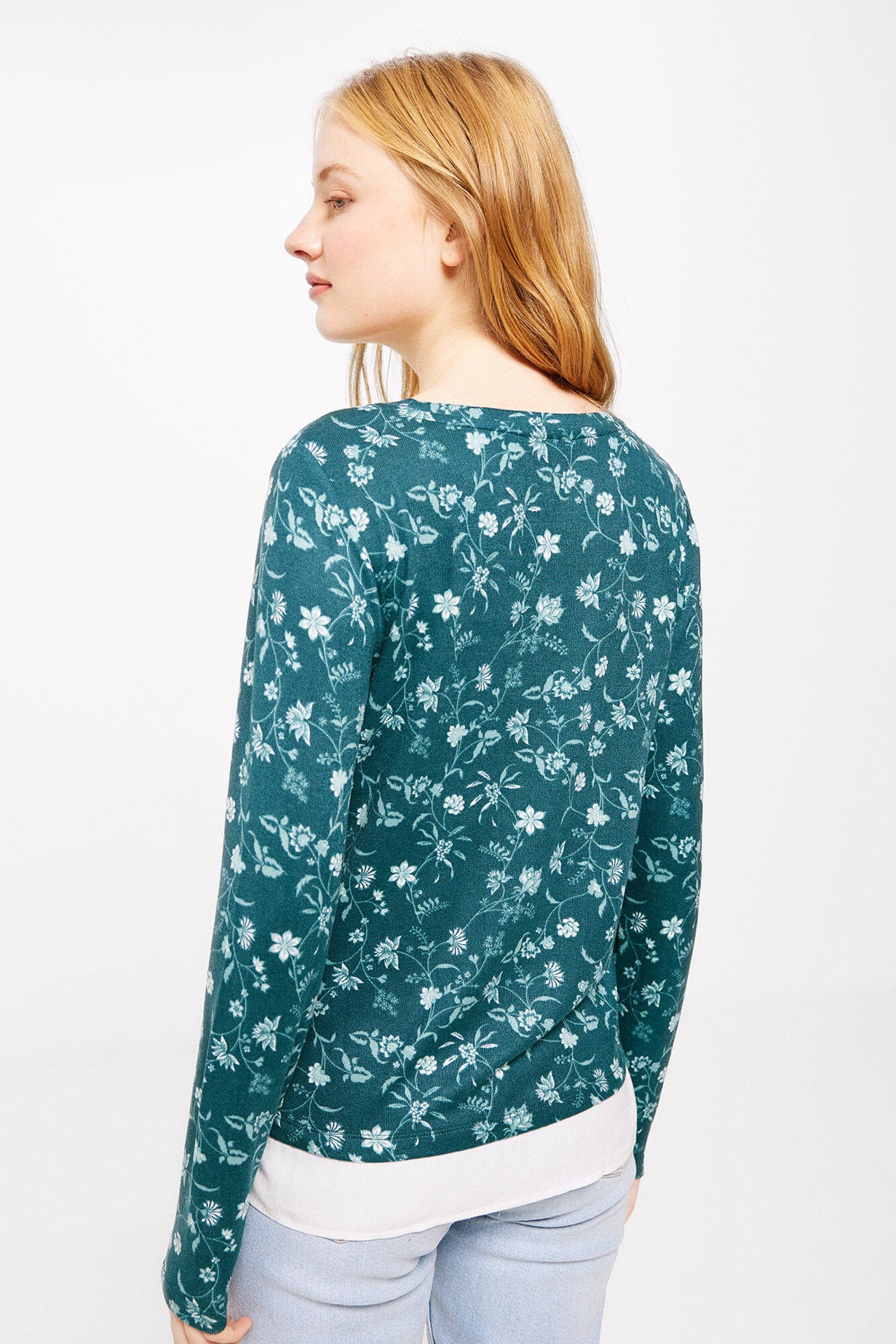 Long Sleeve T Shirt With Extended Hem_6765946_20_05