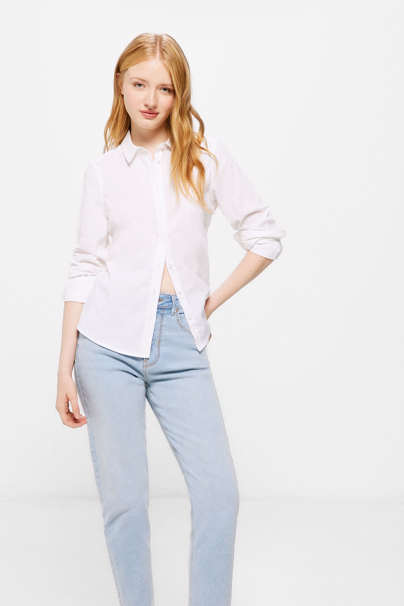 Classic Button Down Shirt_6797705_99_08