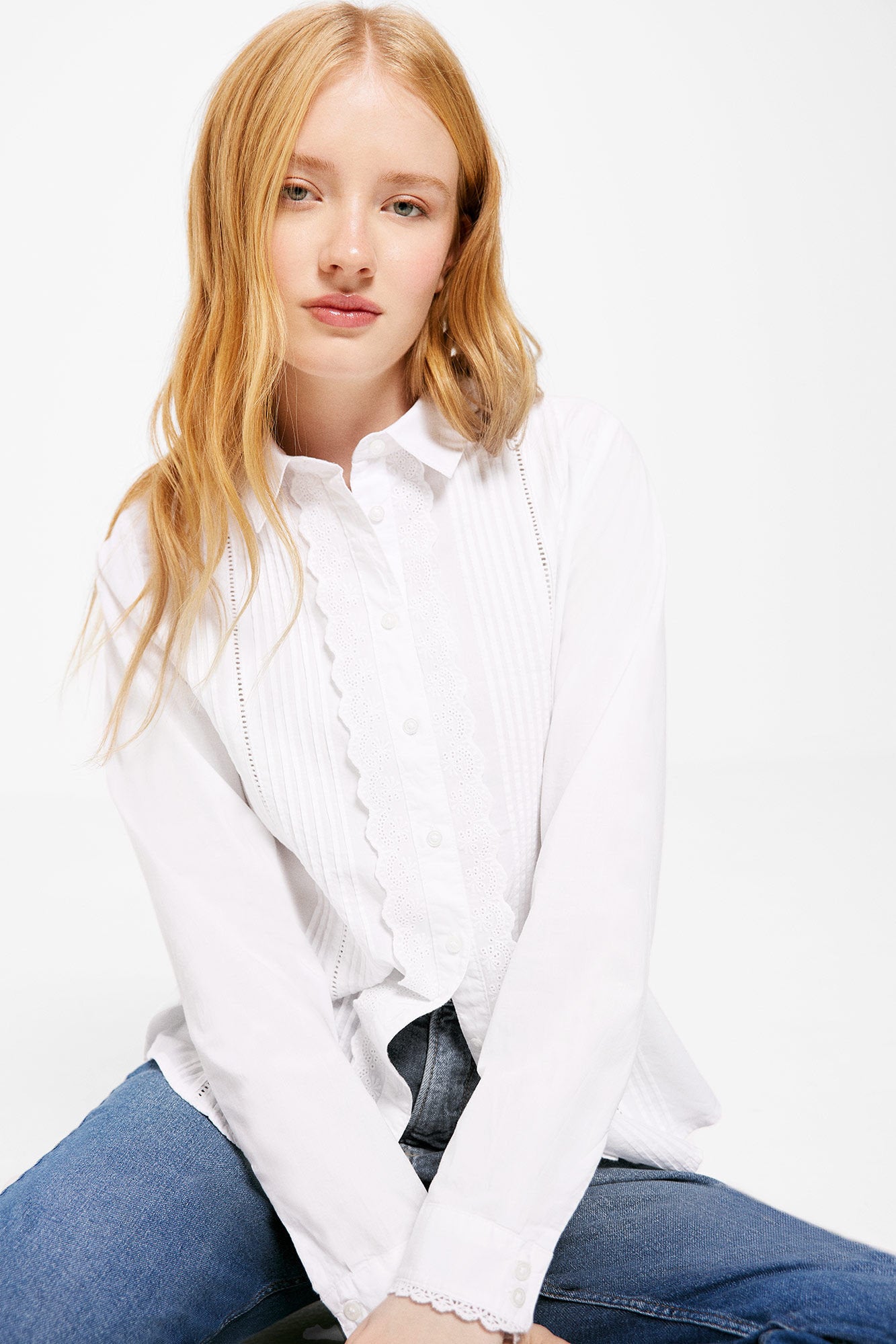 Button Down Shirt With Embroidery_6797720_99_03