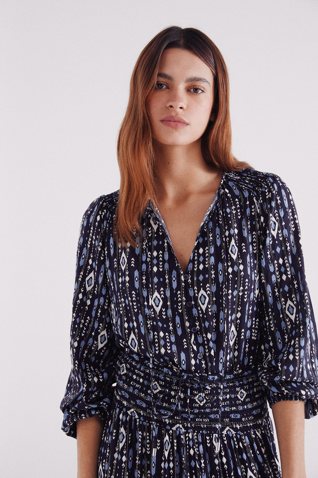 Springfield_Ethnic Honeycomb Blouse_6799734_10_02