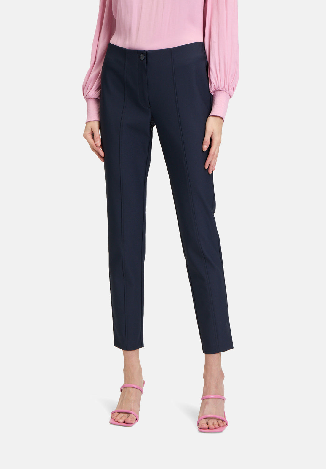 Betty Barclay_Dark Sky_Slim Fit Business Trousers_6812-2150_8345_02