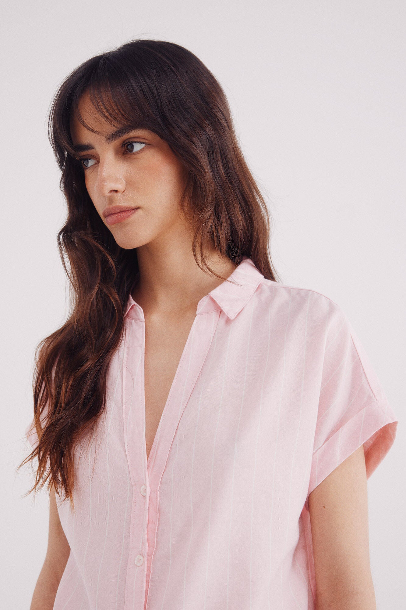 Springfield_Pink_Short Sleeve Oxford Shirt_6812685_71_02