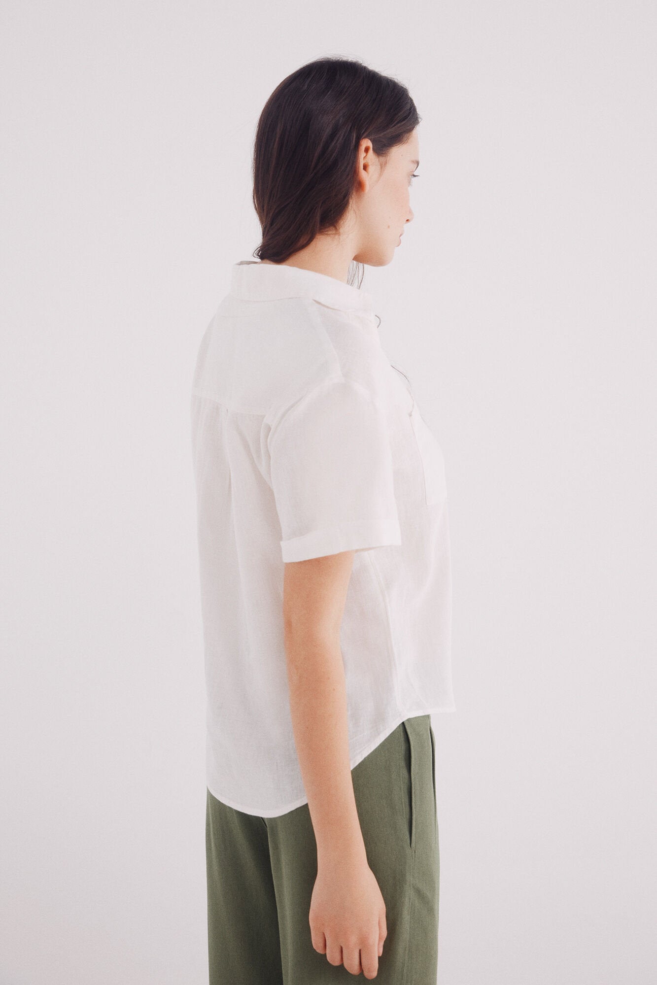 Springfield_Short Sleeve Cotton Linen Shirt_6819373_32_03