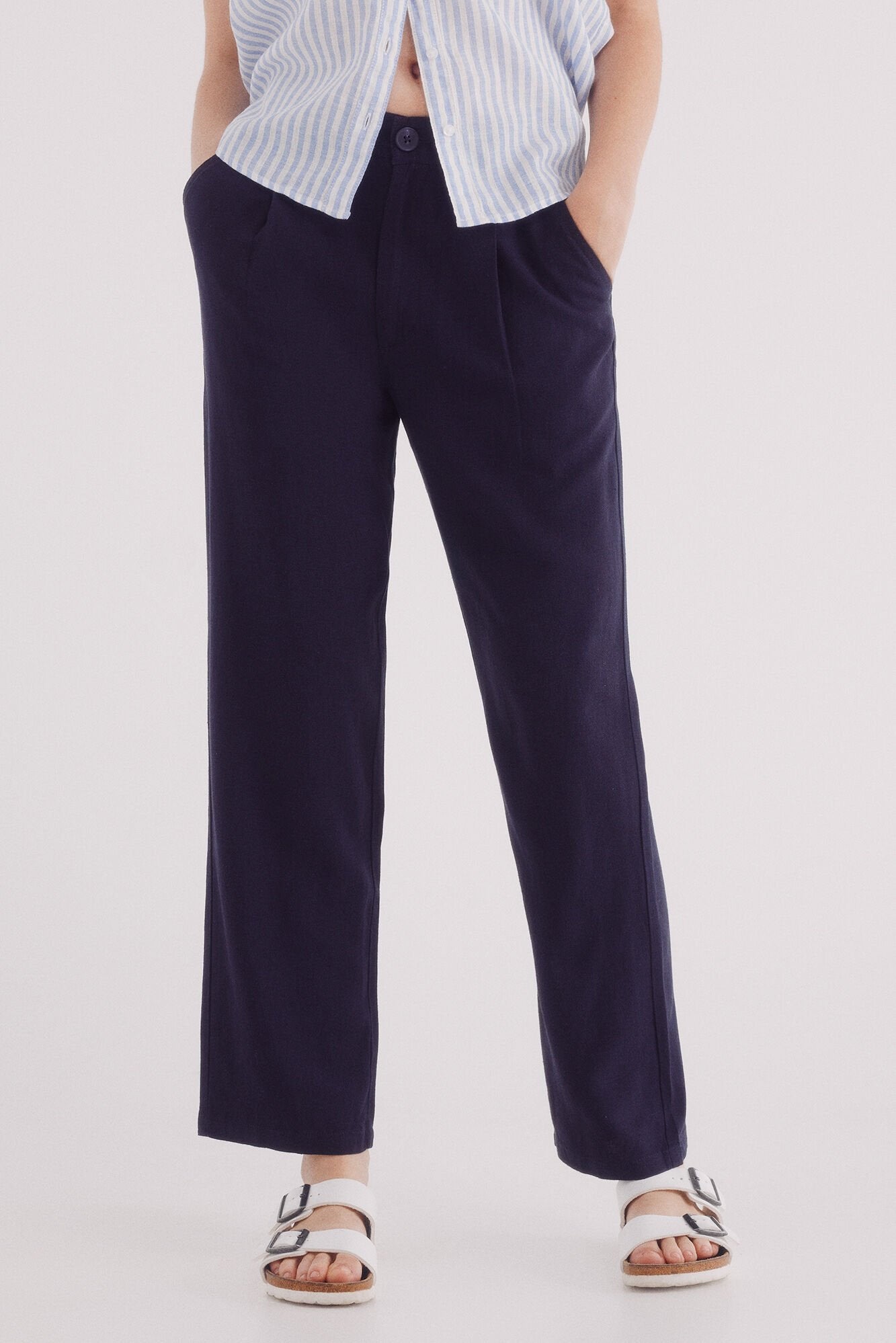 Springfield_Basic Linen Trousers_6839204_12_04