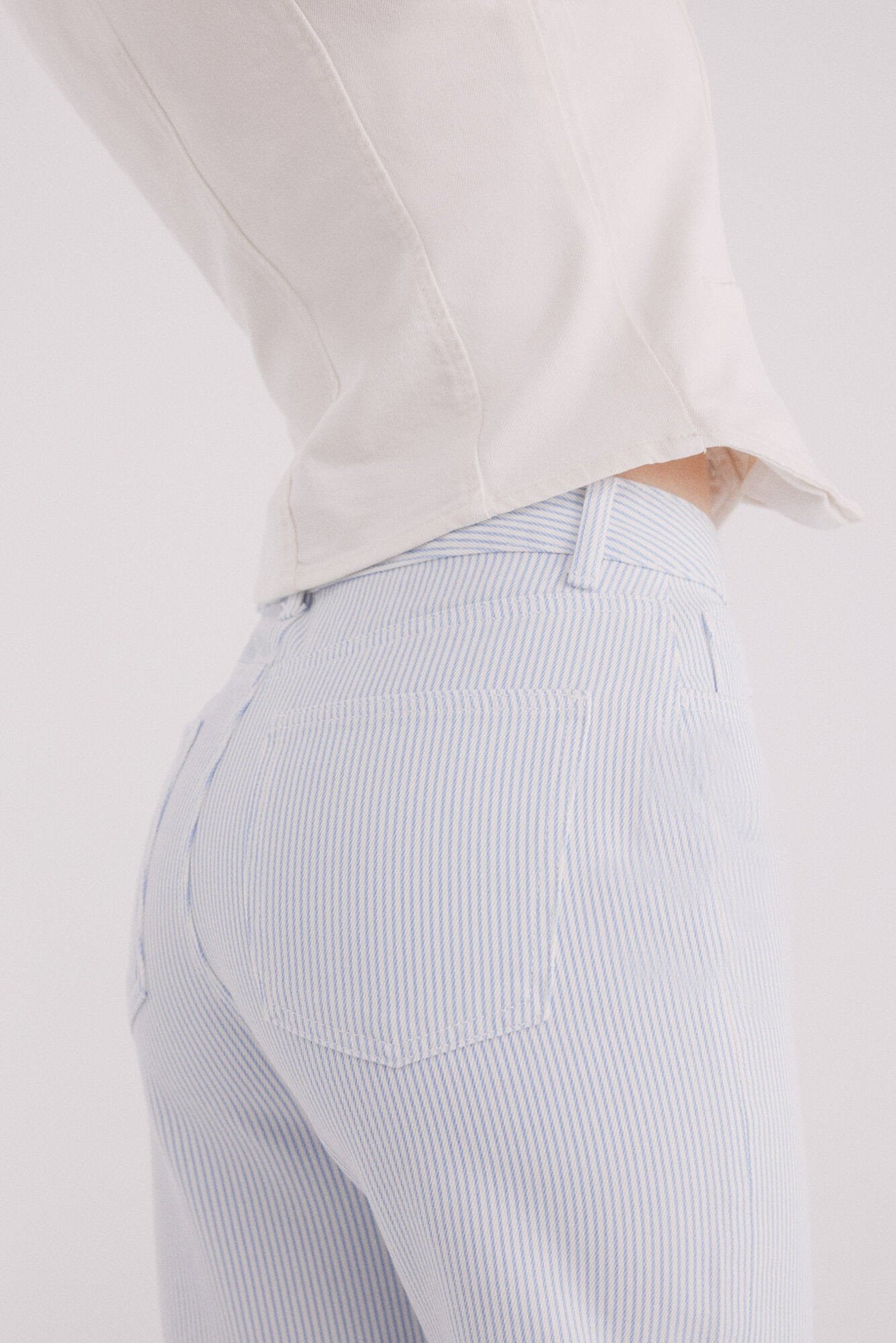 Springfield_Wide Leg Striped Cotton Jeans_6839233_32_02