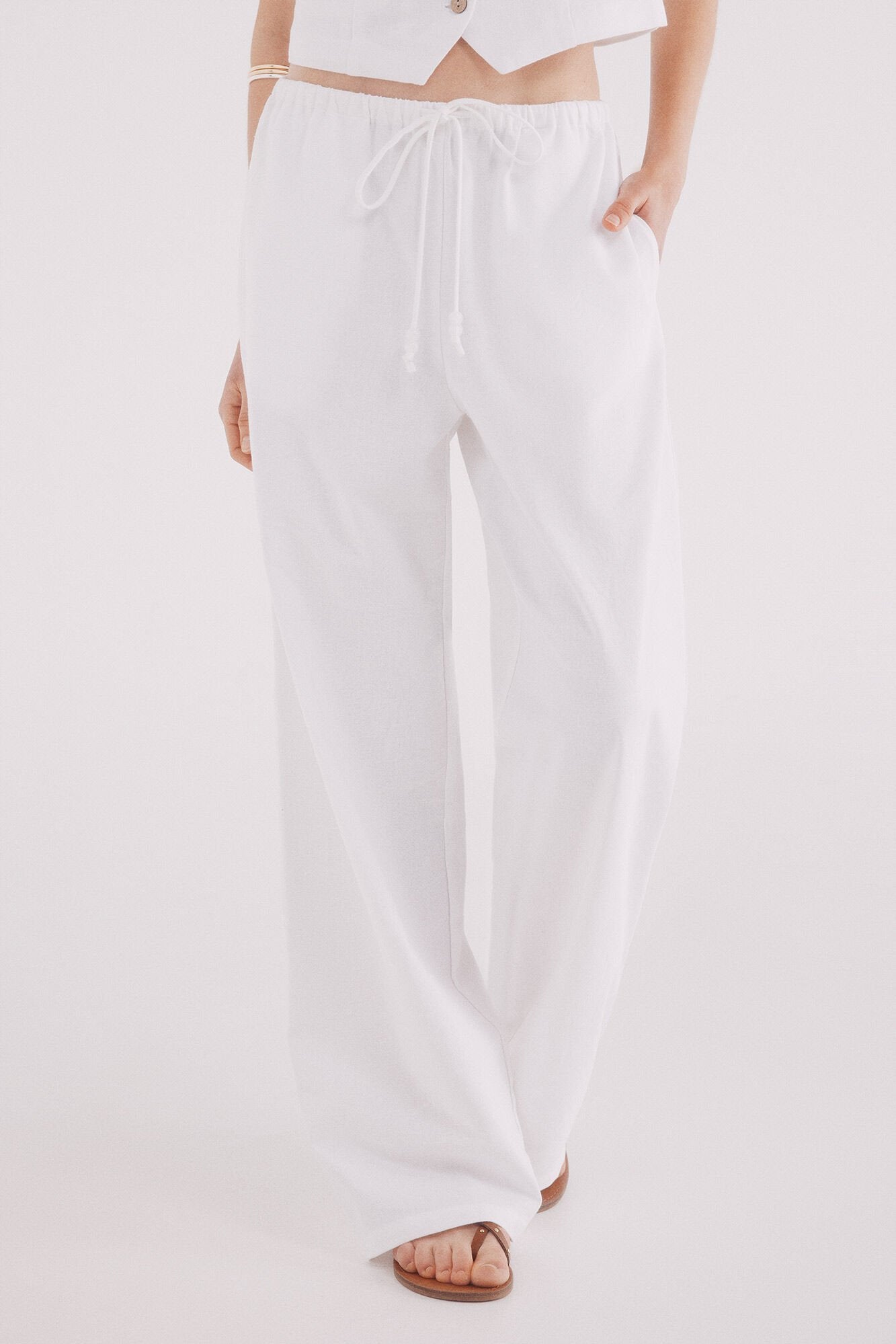 Springfield_Wide Linen Pants_6839240_99_02