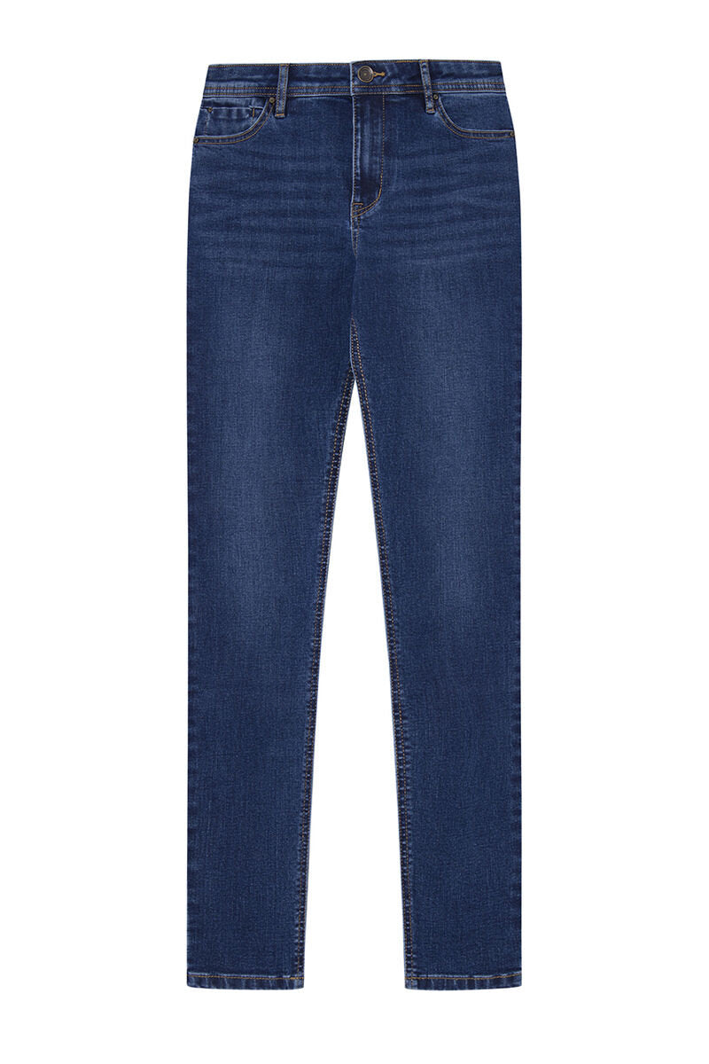 Dark Wash Skinny Fit Jeans_6847381_15_02