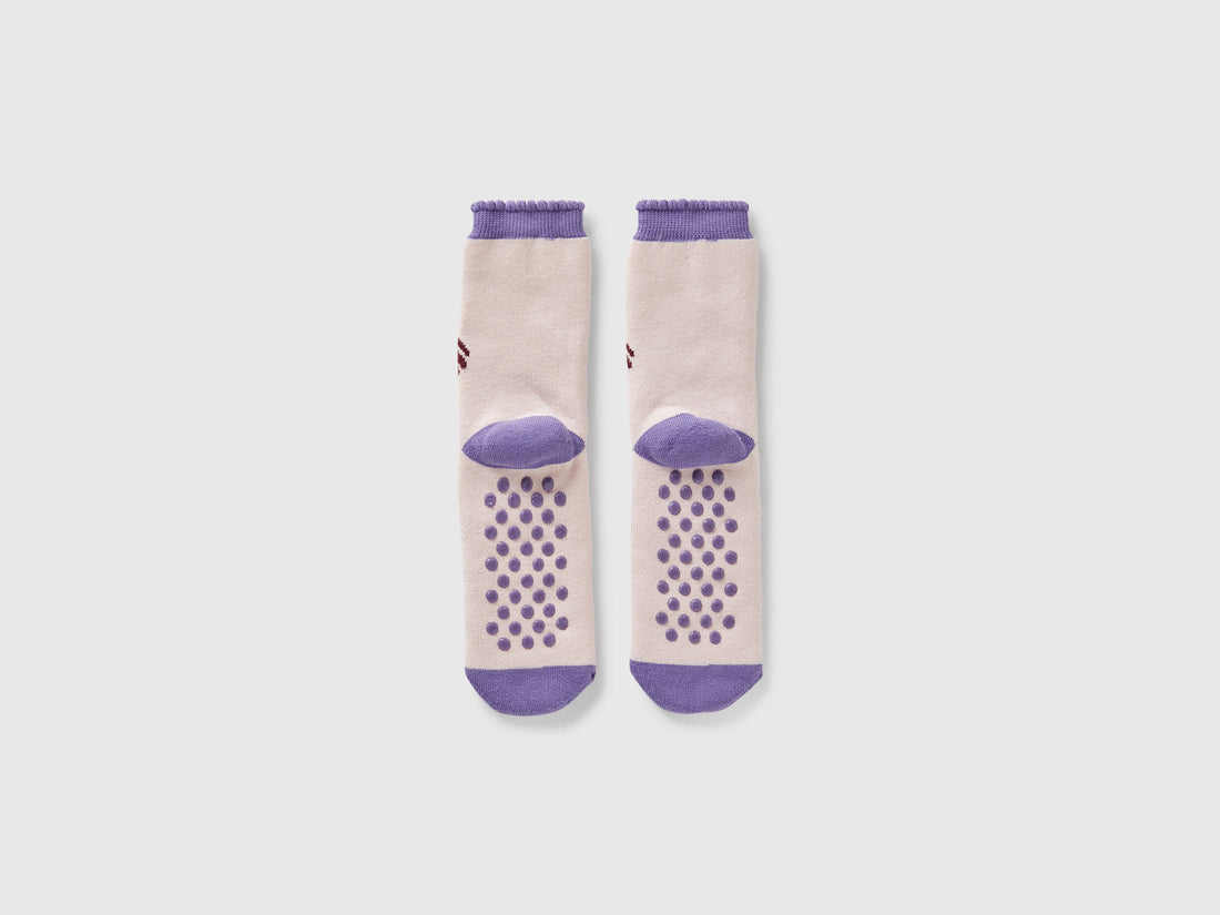 Benetton_Pink Non-Slip Socks with Doll Inlay_6AO307046_901_02