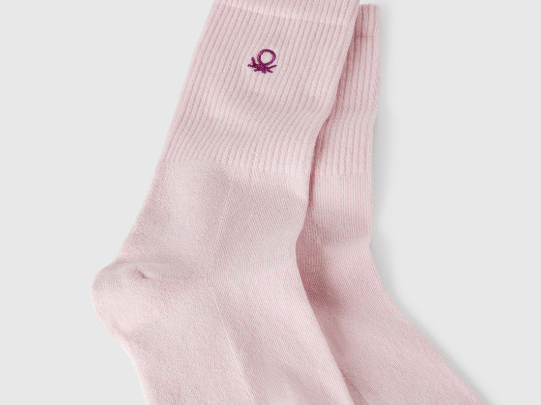 Benetton_Sporty Socks in Organic Stretch Cotton_6AO42701Q_941_02