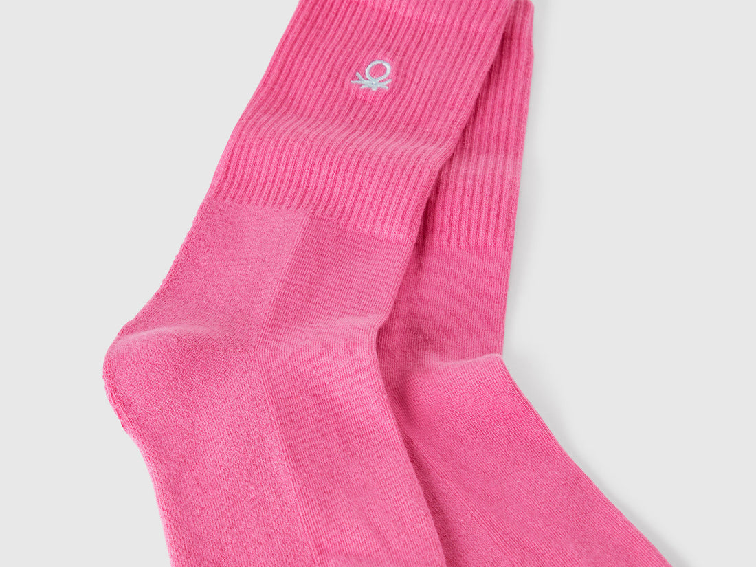 Benetton_Sporty Socks in Organic Stretch Cotton_6AO42701Q_943_02
