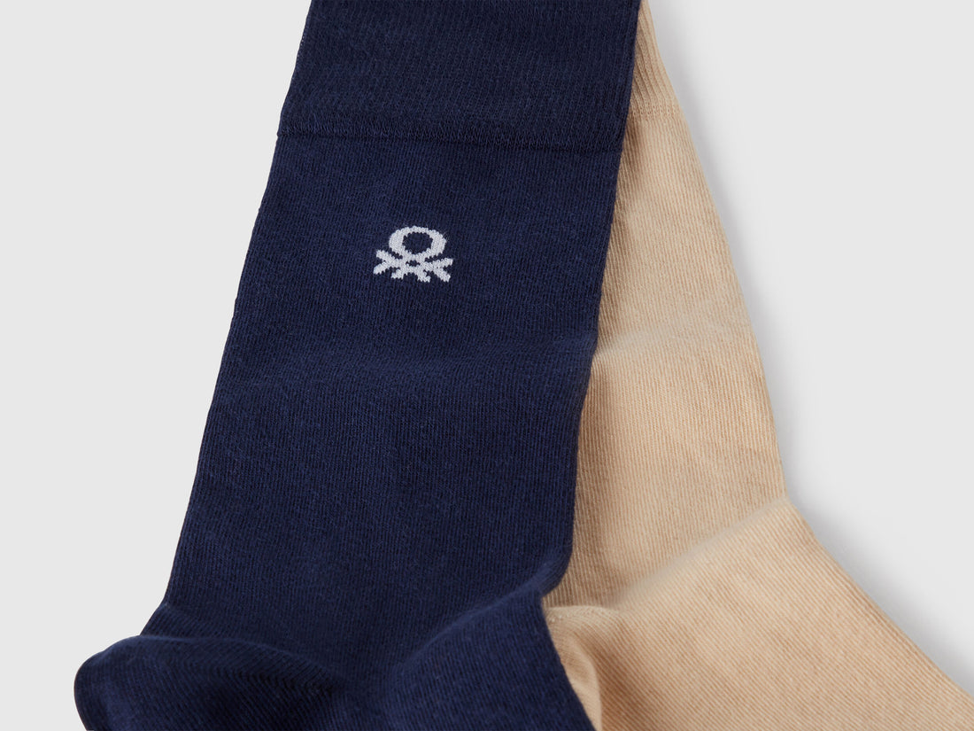 Benetton_Set of Two Pairs of High Socks_6AO427031_913_02
