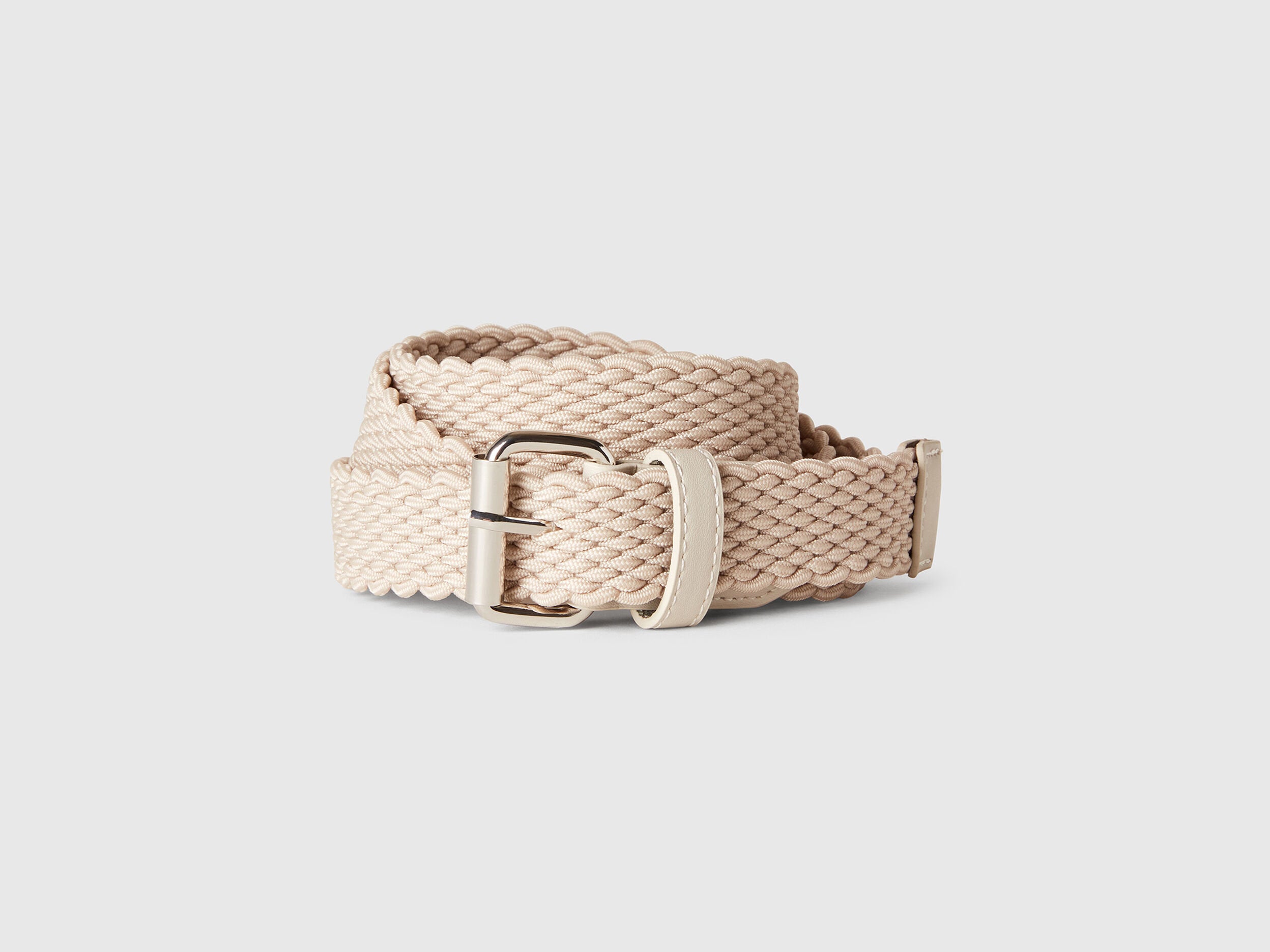 Benetton_Beige Stretch Ribbon Belt_6EQRUL00S_152_01