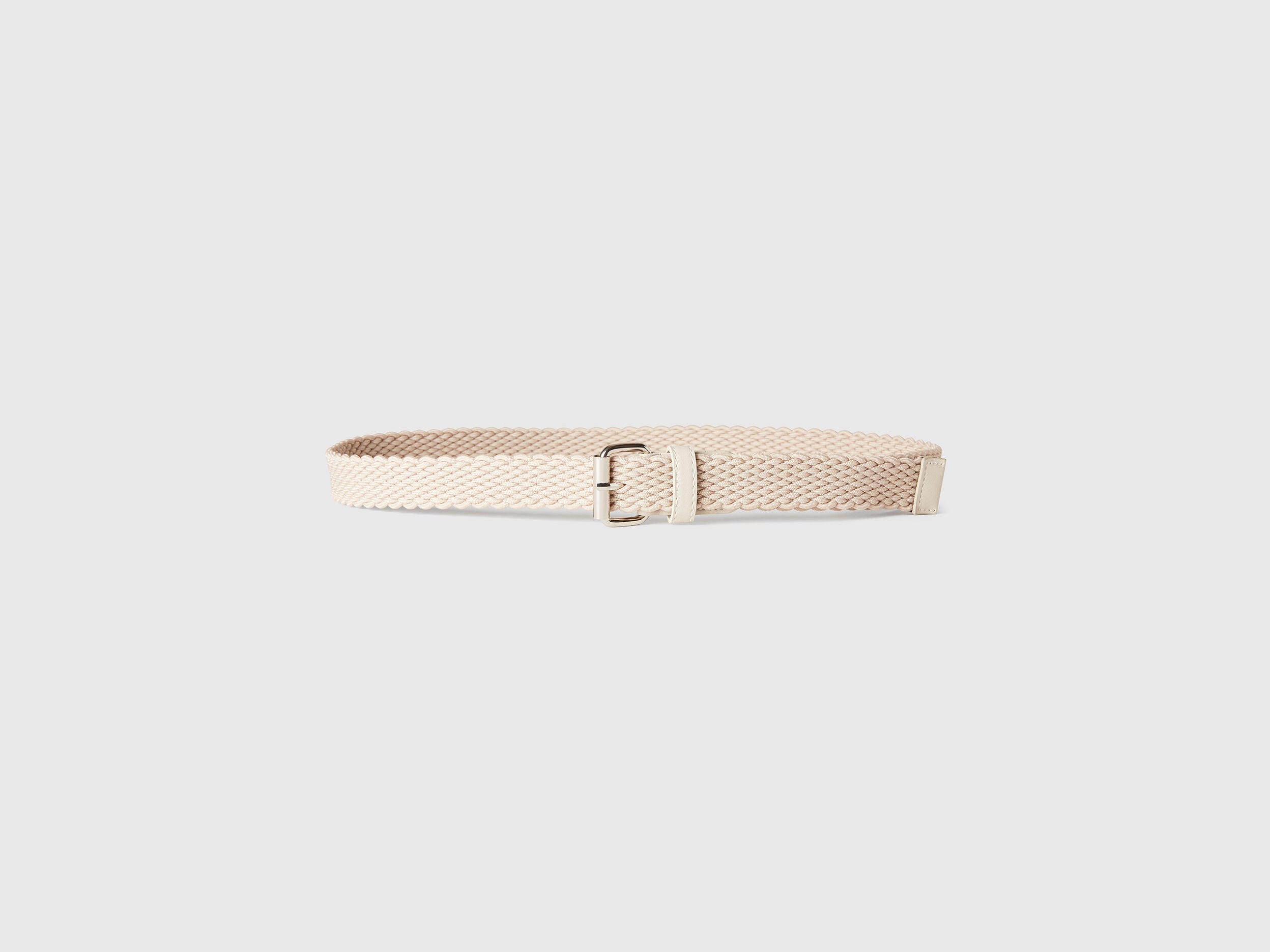 Benetton_Beige Stretch Ribbon Belt_6EQRUL00S_152_02