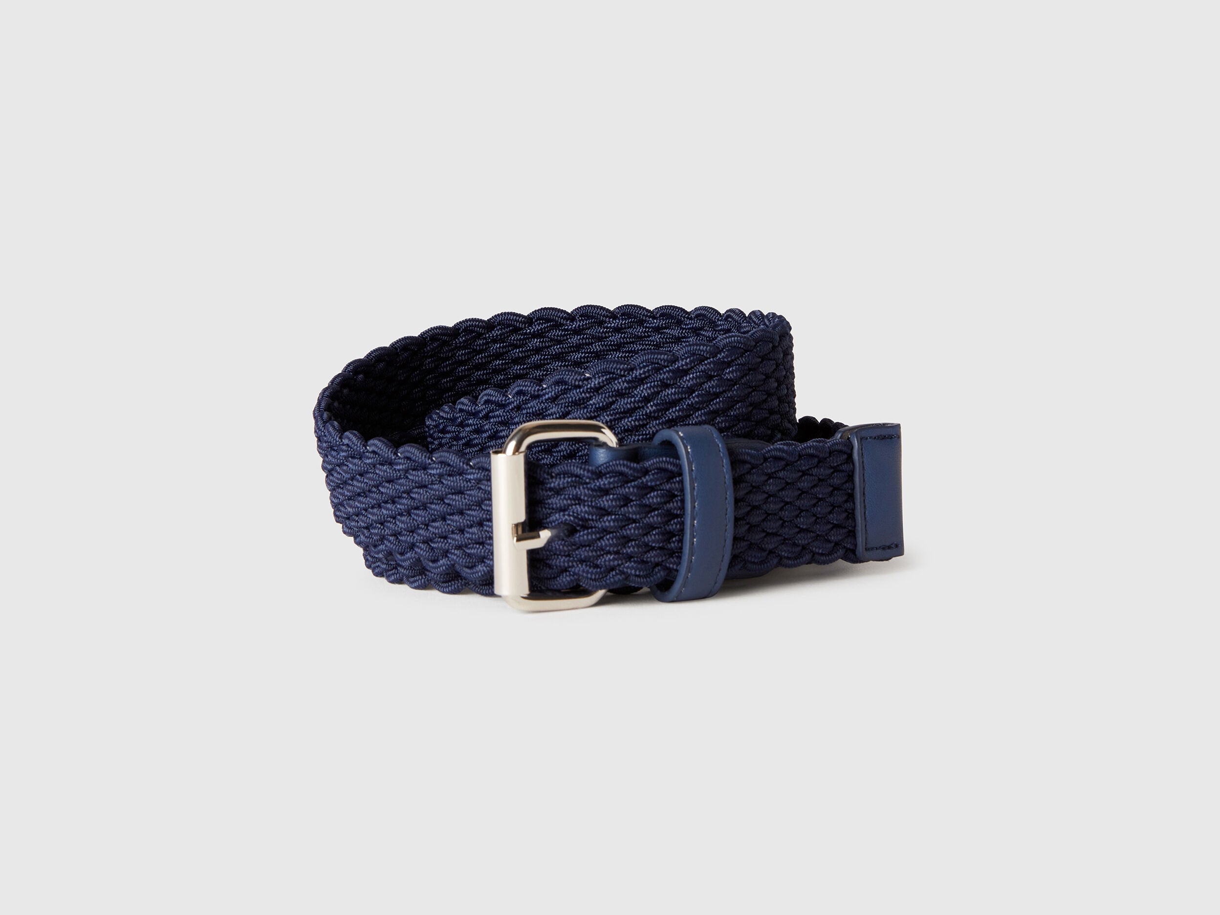 Benetton_Dark Blue Stretch Ribbon Belt_6EQRUL00S_252_01