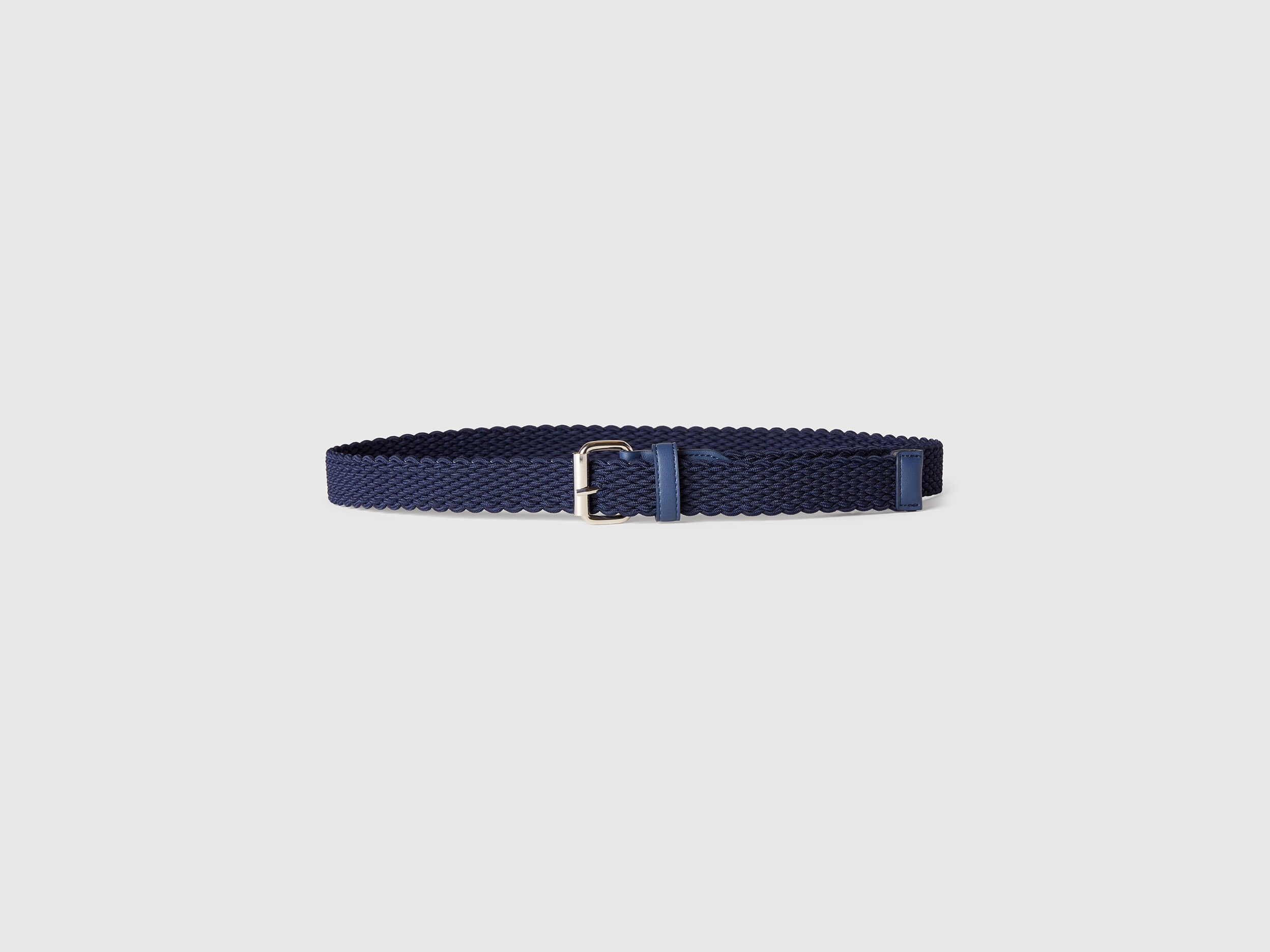 Benetton_Dark Blue Stretch Ribbon Belt_6EQRUL00S_252_02
