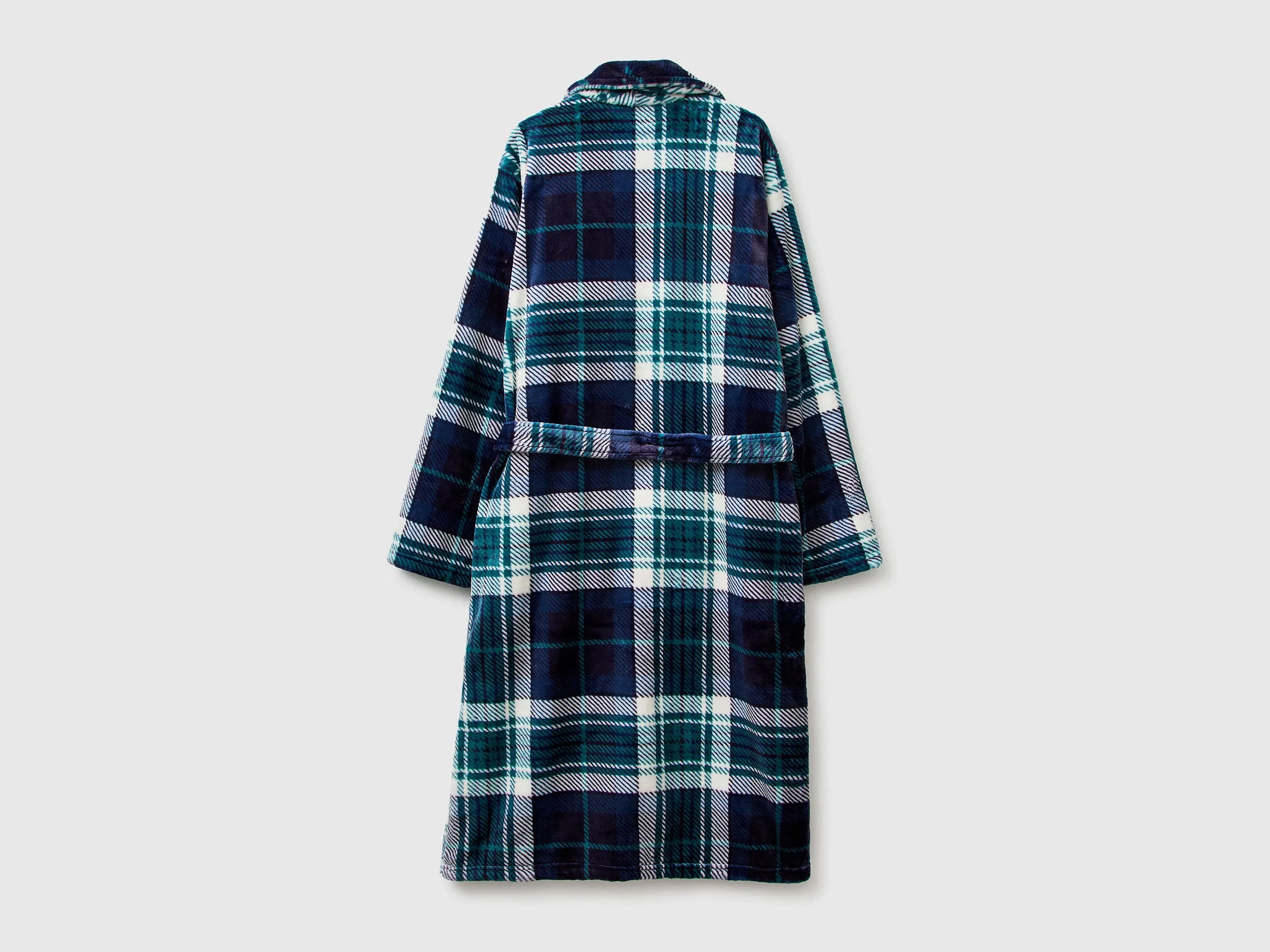 Benetton_Dark Blue_Tartan Robe_6FK82801F_906_02