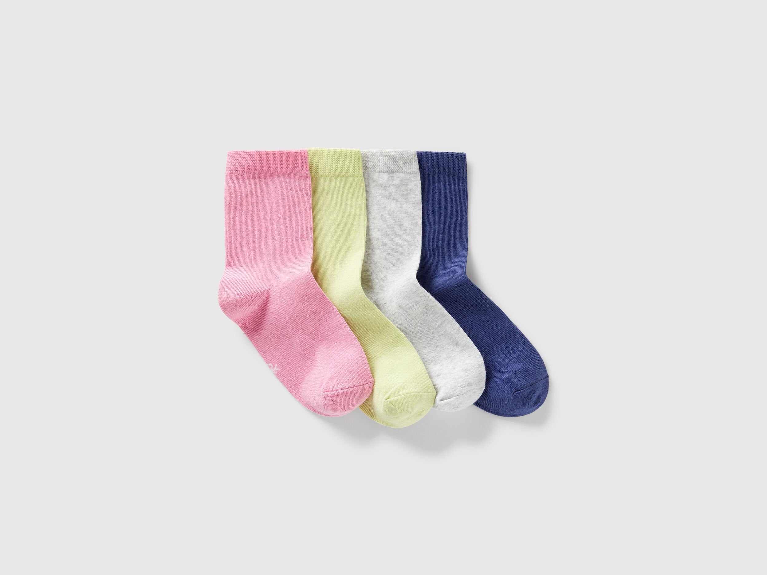 Benetton_Four Pairs of Socks in Organic Stretch Cotton_6GRD07028_920_01