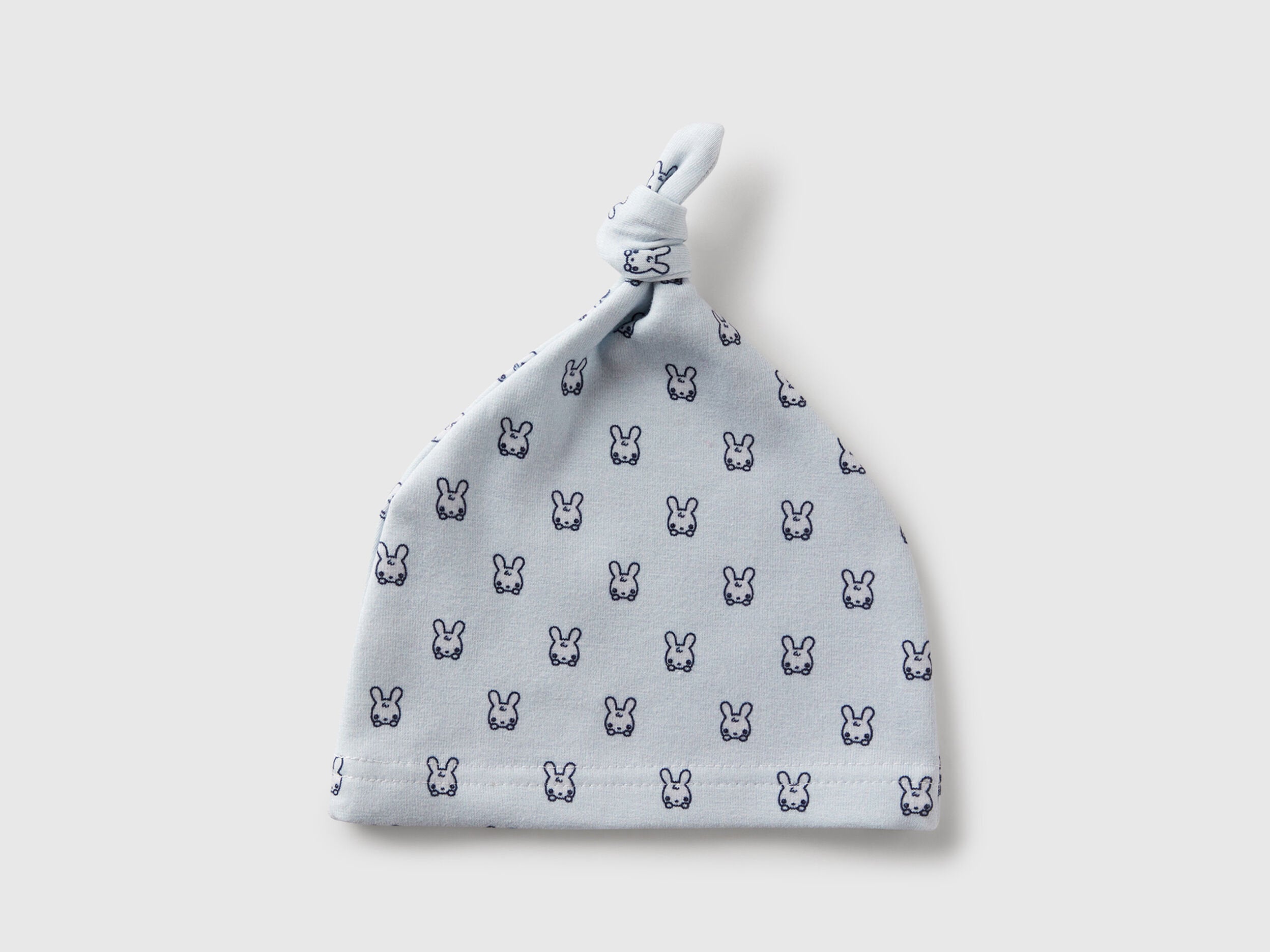 Benetton_Printed Hat with Knot_6SDFAA00V_61K_01