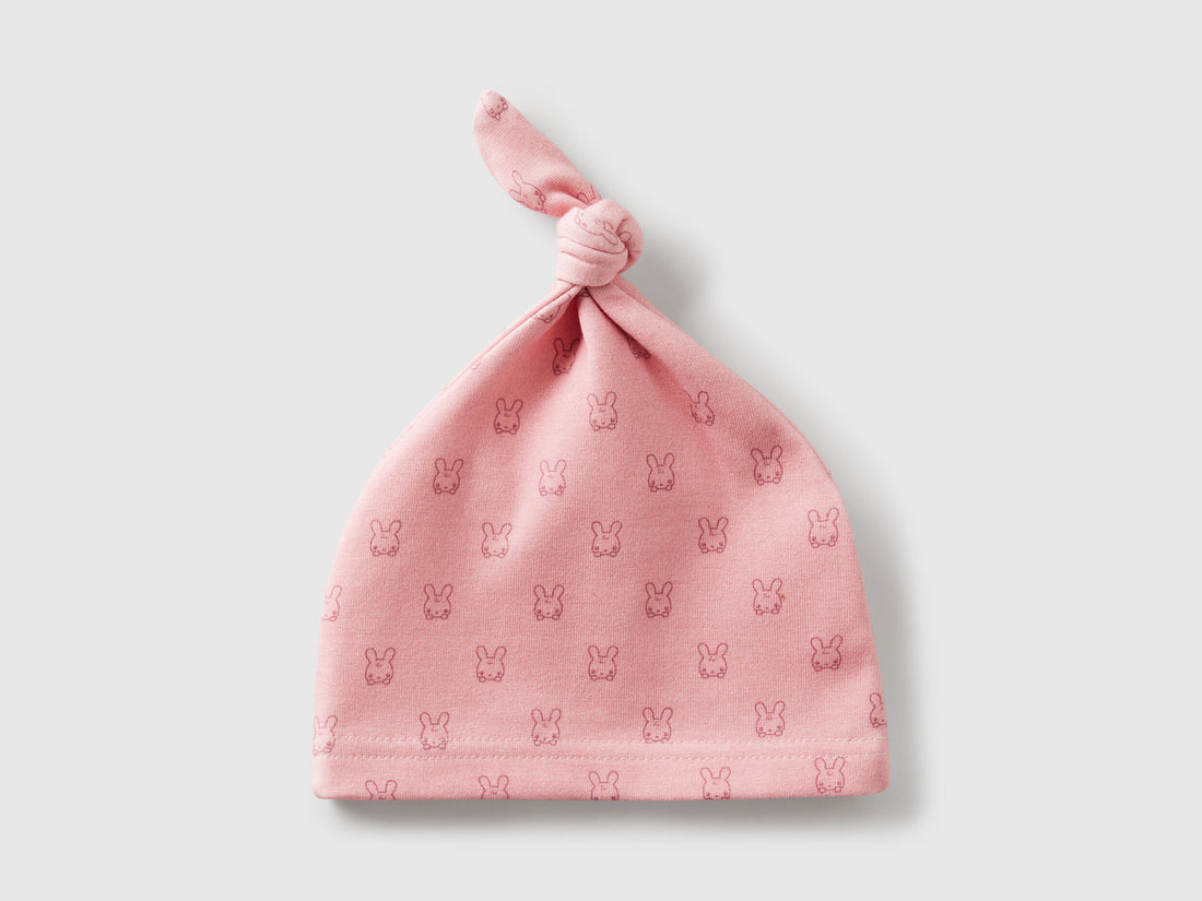 Benetton_Printed Hat with Knot_6SDFAA00V_61L_02