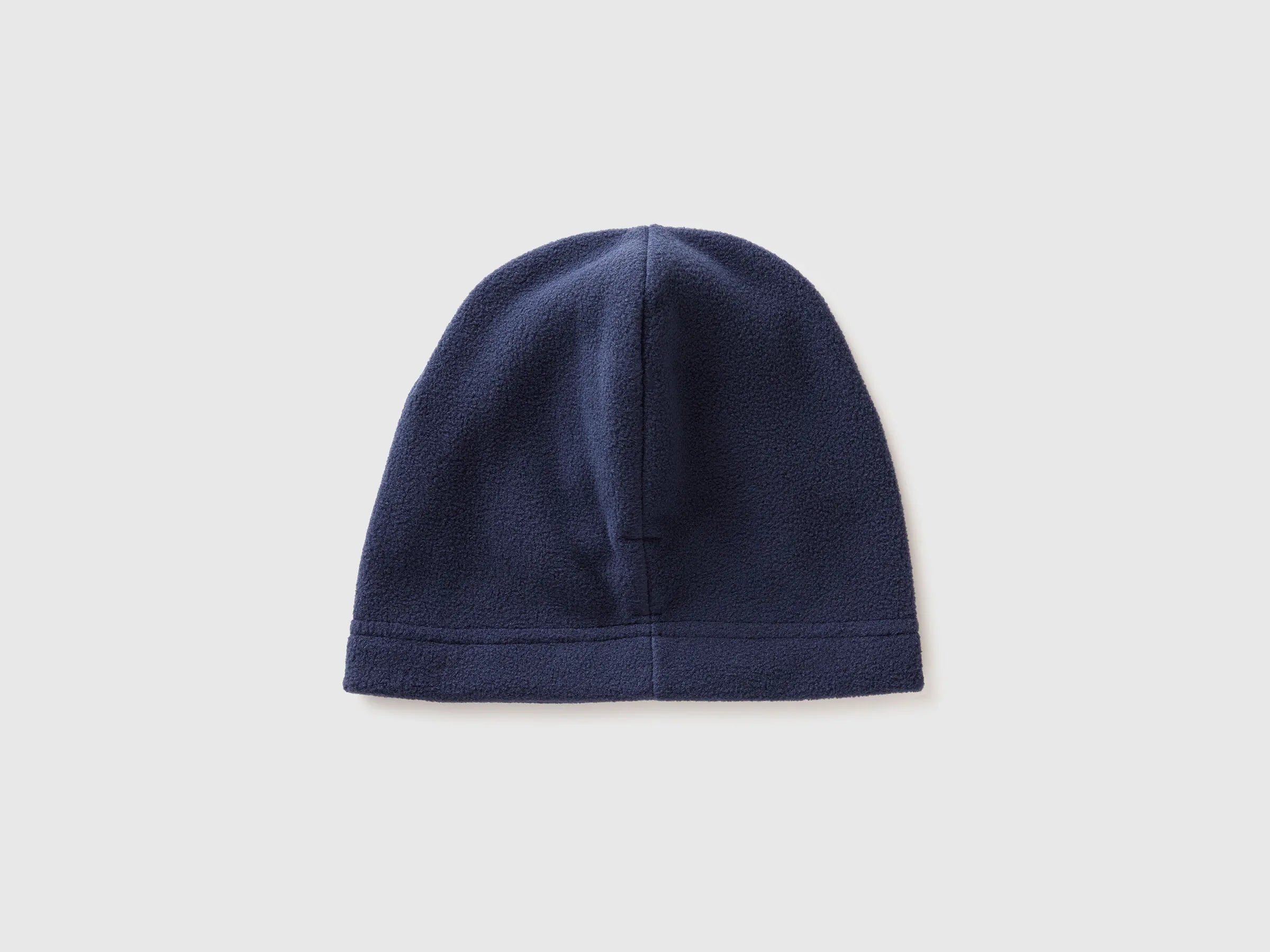 Benetton_Dark Blue_Fleece Logo Beanie_6U87GA01M_252_02