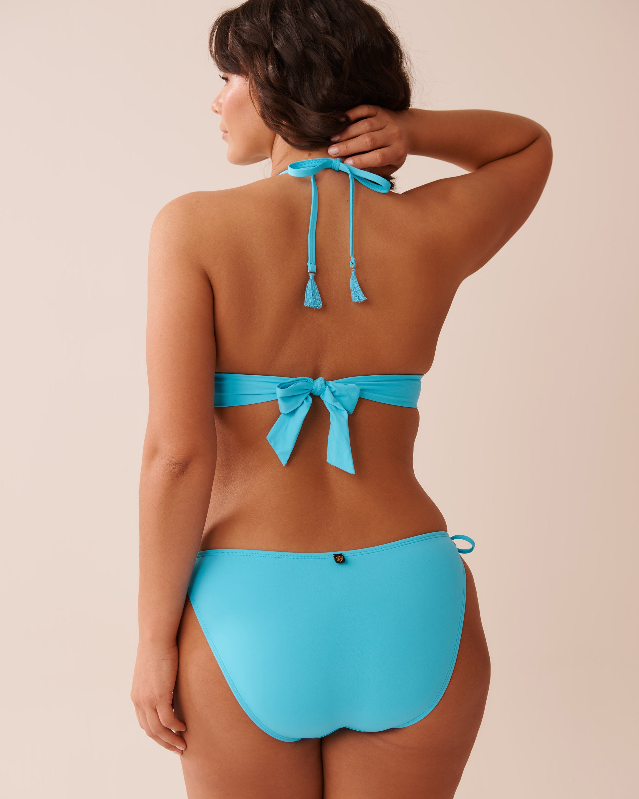 La Vie en Rose_BLUE ATOLL Recycled Fibers Criss-Cross Triangle Bikini Top_70100770_40173_05