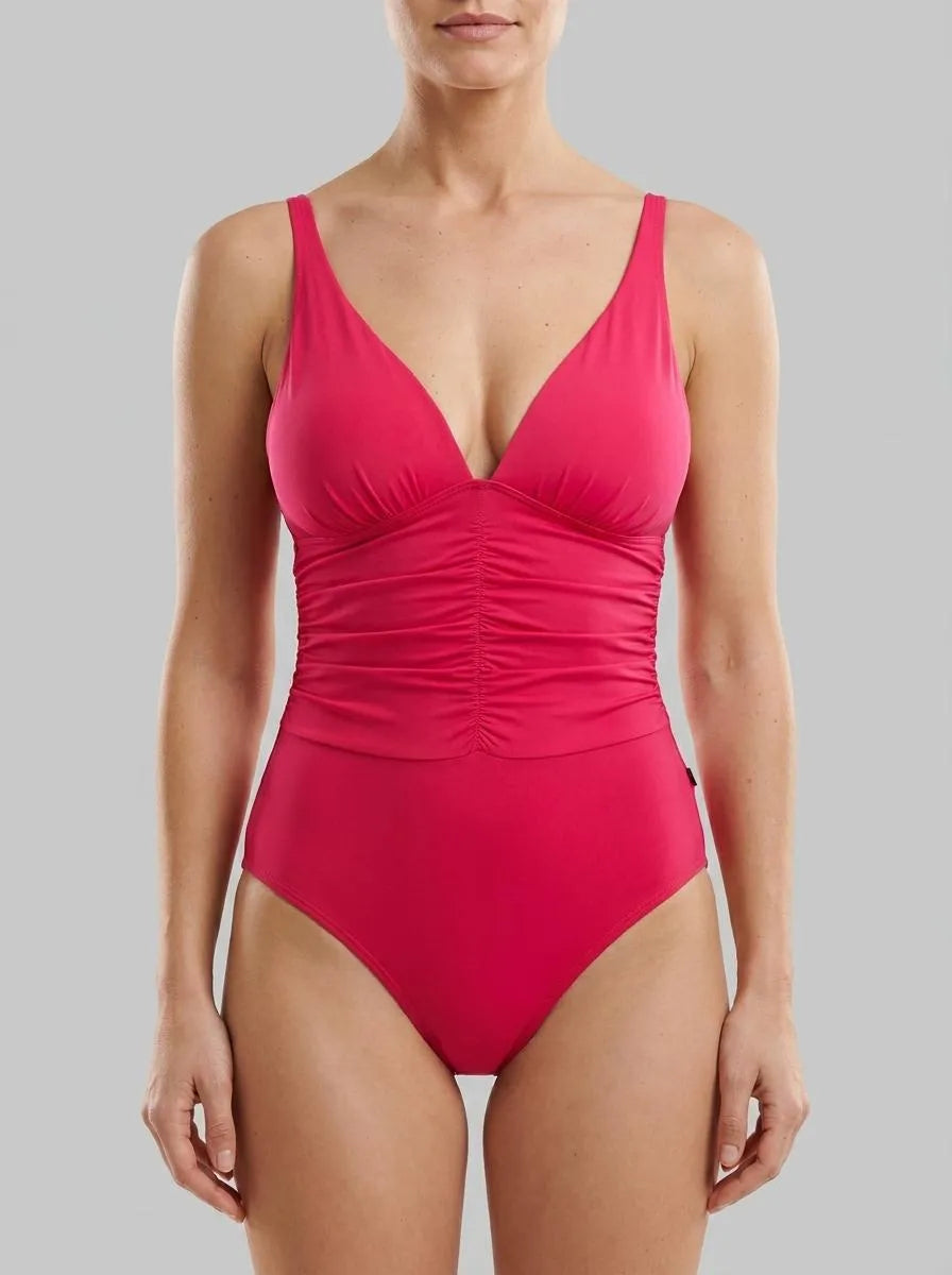 La Vie en Rose Barberry Women DAHLIA Built-in Control One-piece Swimsuit SKU: 70400212_60222 Image 00
