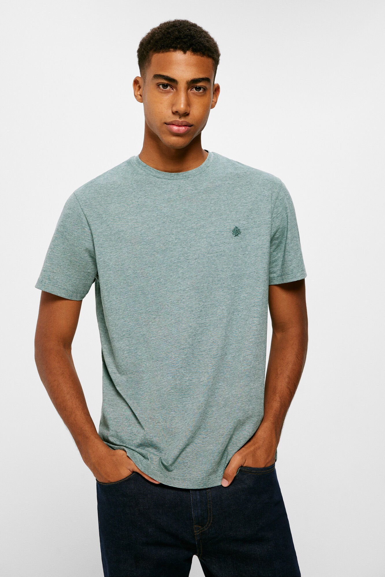 Crew Neck T Shirt With Logo_7122257_29_01