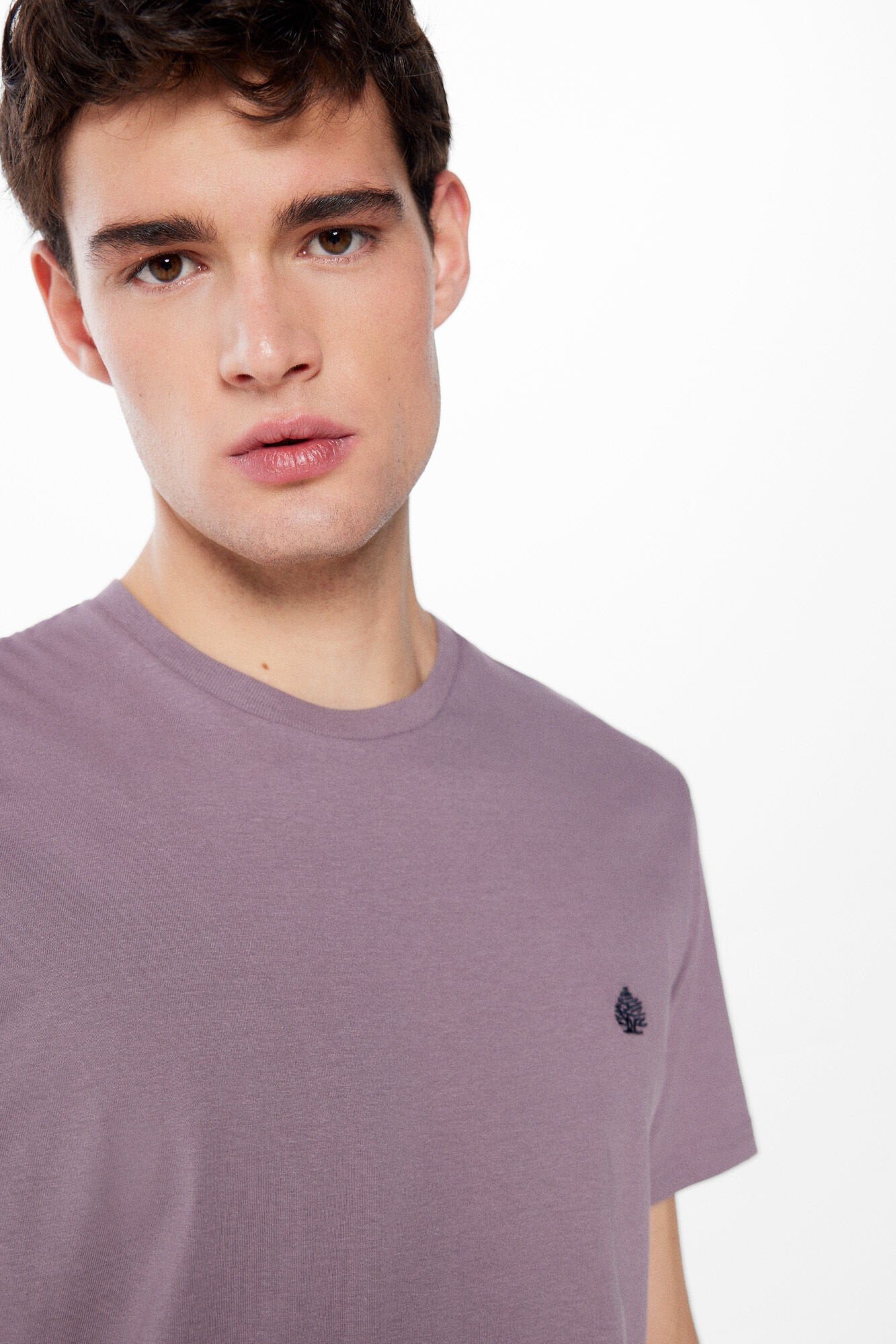 Crew Neck T Shirt With Logo_7122269_75_04