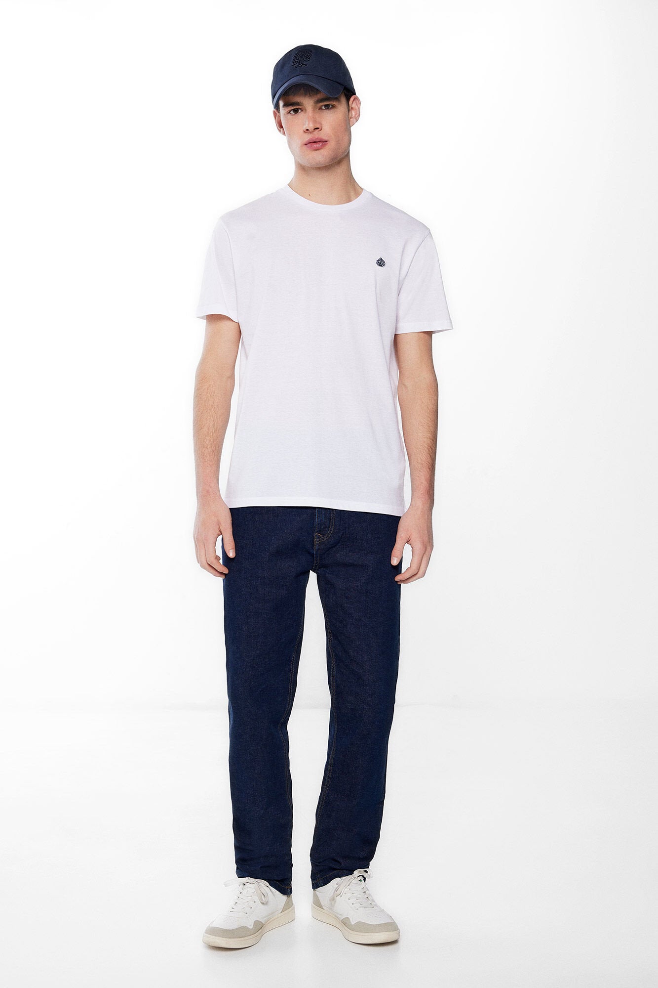 Crew Neck T Shirt With Logo_7122269_99_07