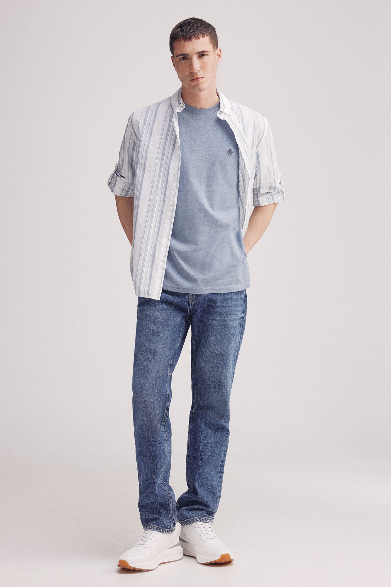 Springfield_Basic Melange T-Shirt_7122288_15_05