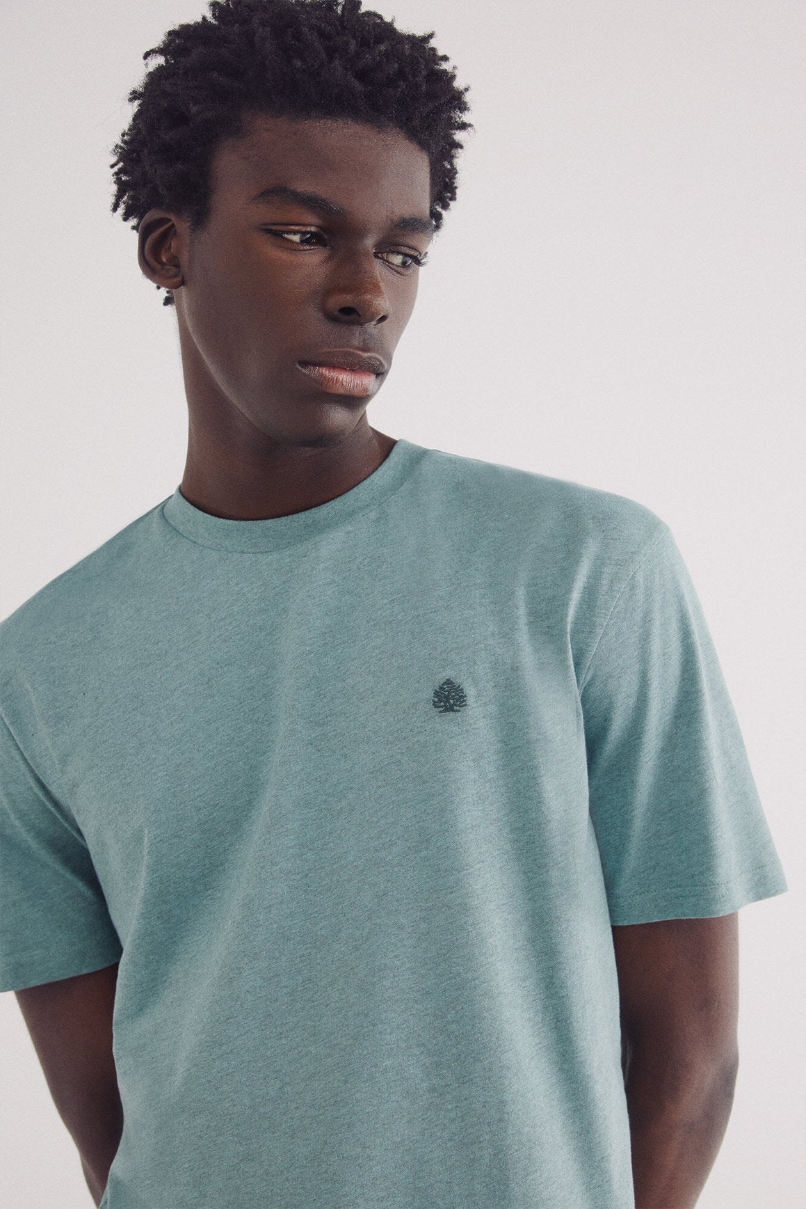 Springfield_Basic Melange T-Shirt_7122288_27_02