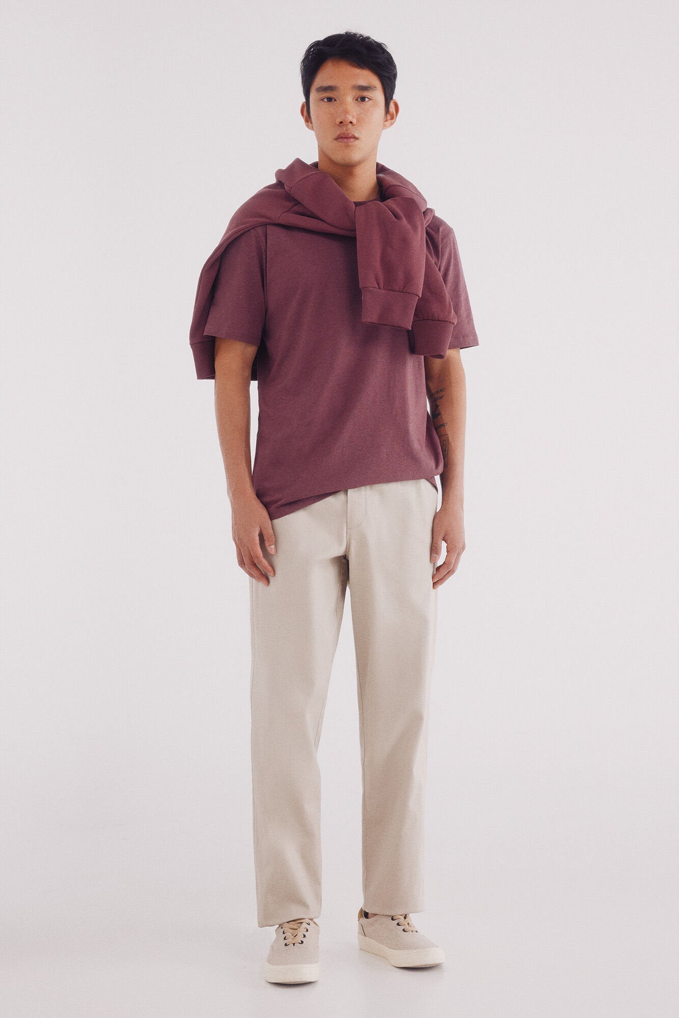 Springfield_Basic Melange T-Shirt_7122288_68_02