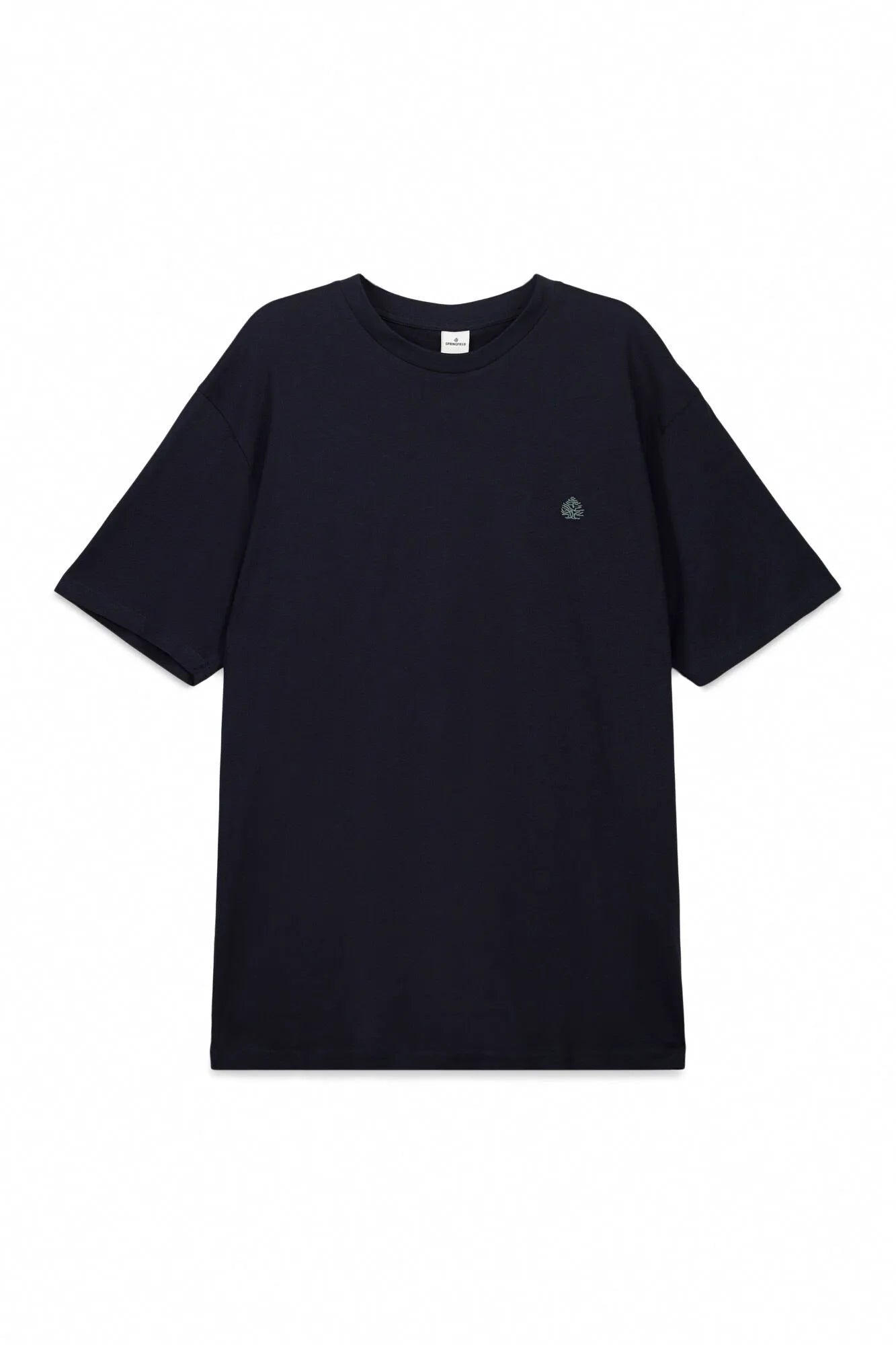 Springfield Blue Men Springfield Logo Basic T-Shirt SKU: 7122309_11 Image 05