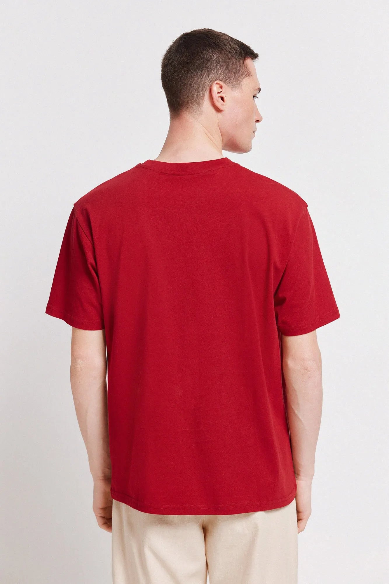 Springfield Red Men Springfield Logo Basic T-Shirt SKU: 7122309_60 Image 04