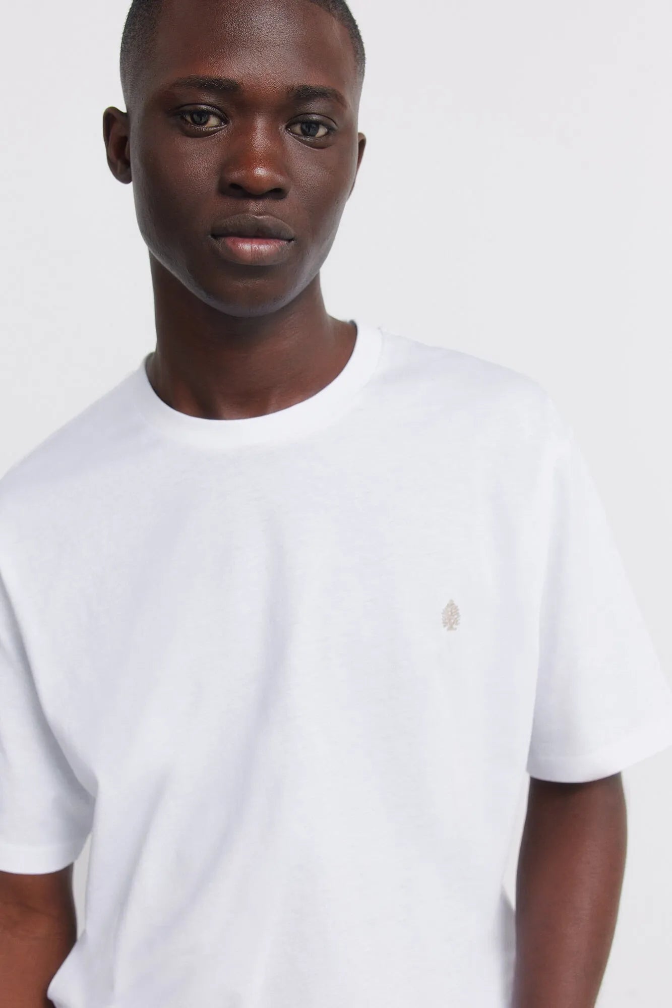 Springfield White Men Springfield Logo Basic T-Shirt SKU: 7122309_99 Image 02