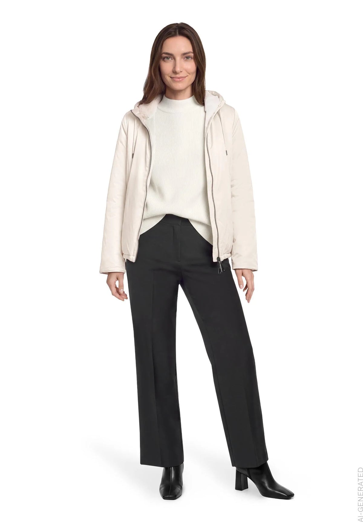 Betty Barclay Silky Beige Women Reversible Jacket SKU: 7124-1601_9103 Image 02