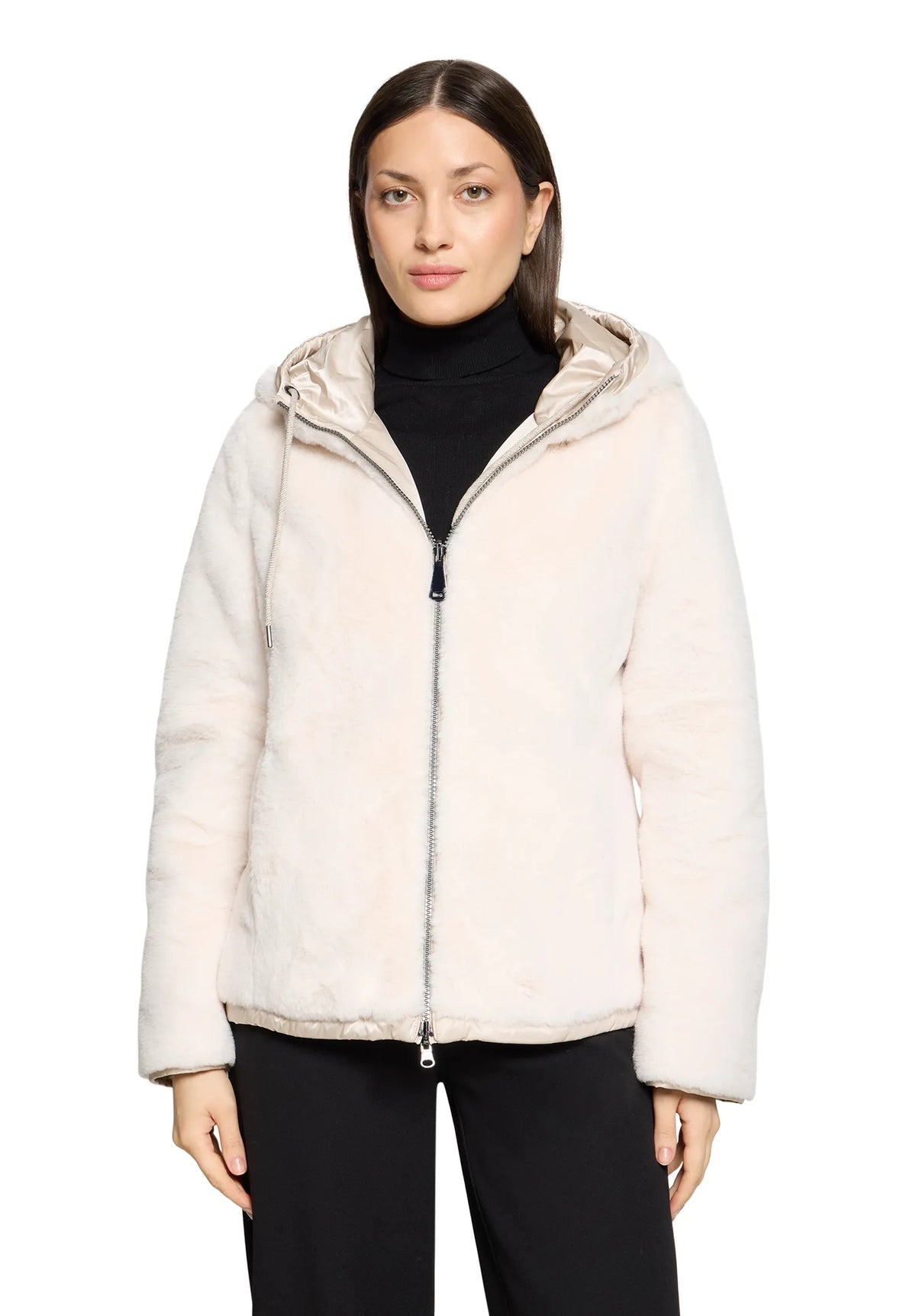 Betty Barclay Silky Beige Women Reversible Jacket SKU: 7124-1601_9103 Image 06