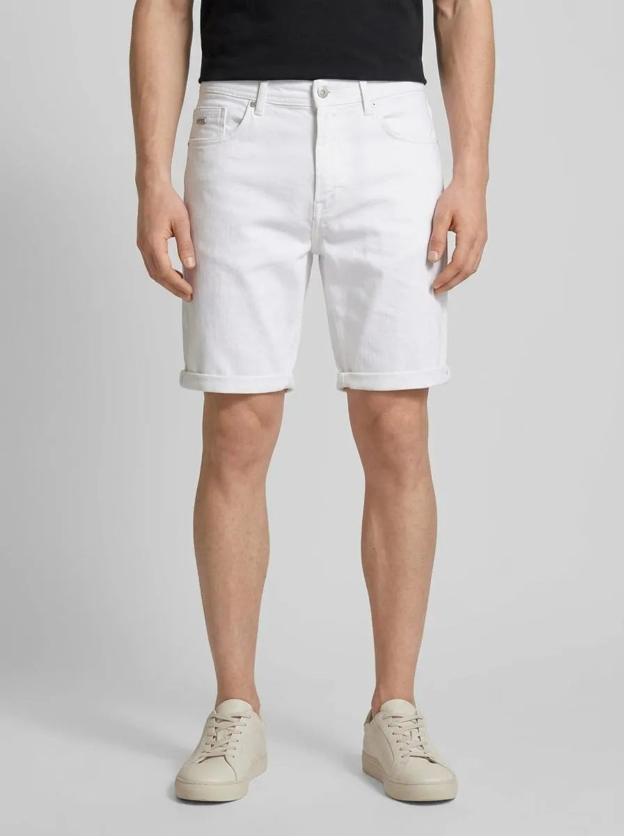 Springfield 0 Men Washed Slim Fit Bermuda Shorts SKU: 7133004_96 Image 00