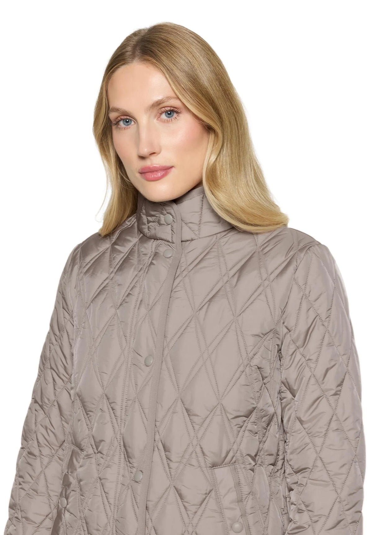 Betty Barclay Dark Almond Women Outdoor Jacket SKU: 7145-1626_7331 Image 04