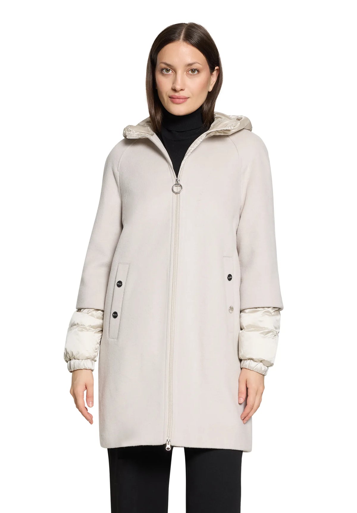Betty Barclay Nature Melange Women Wool Coat SKU: 7161-1553_1715 Image 01