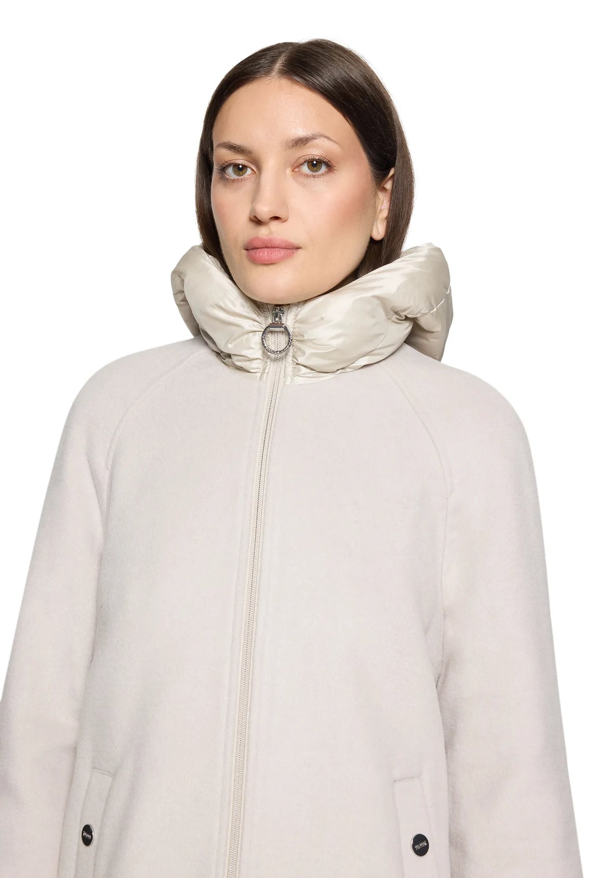 Betty Barclay Nature Melange Women Wool Coat SKU: 7161-1553_1715 Image 04