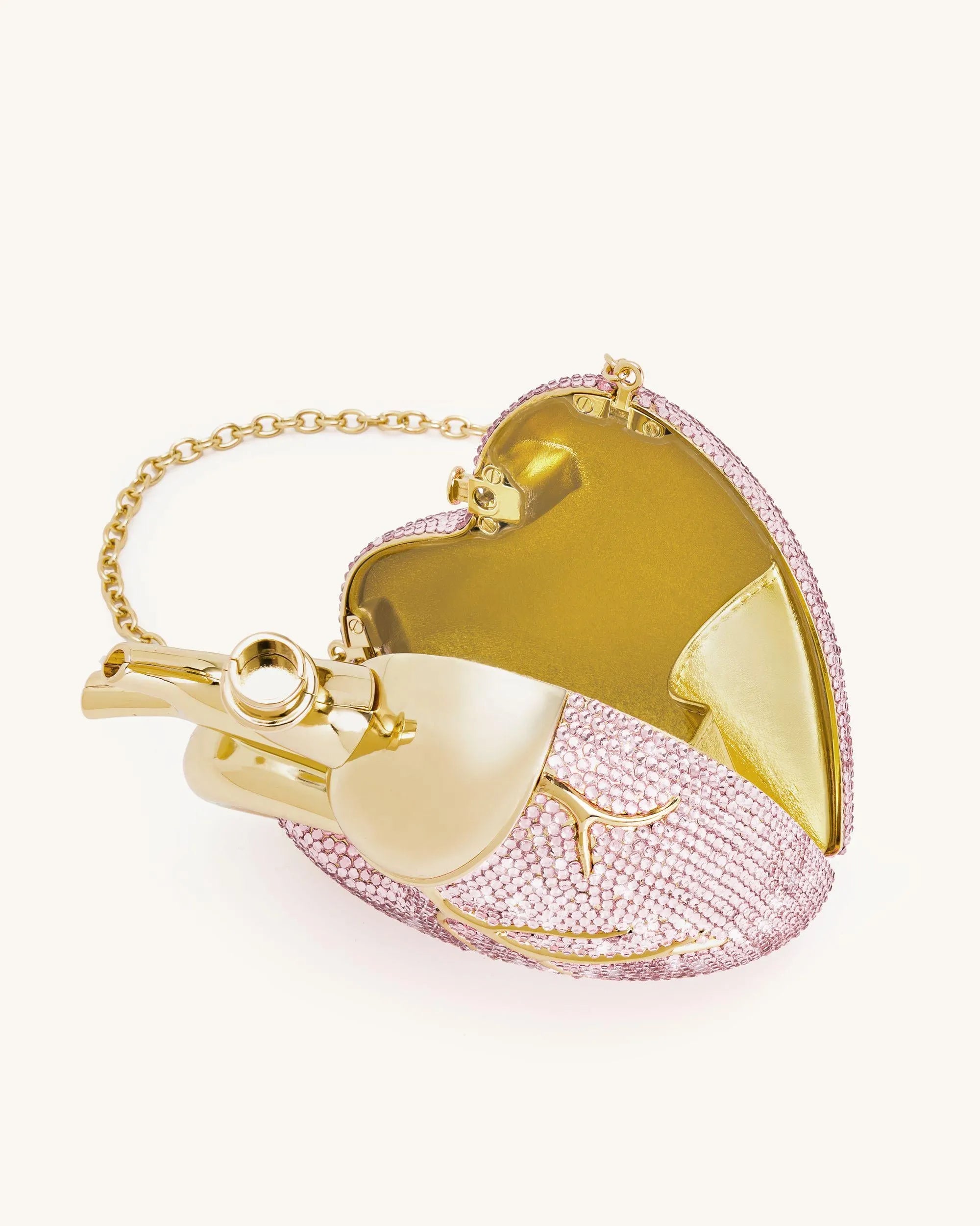JW PEI_Pink_Maren Artificial Crystal Heart Shaped Bag_738-4_Pink_06