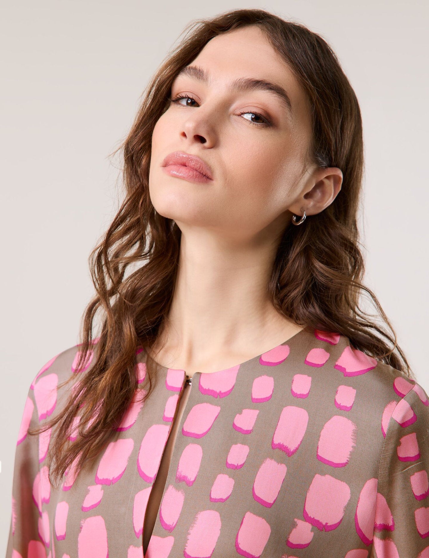 Taifun_Print Blouse Made of Satin_760332-11147_7512_04