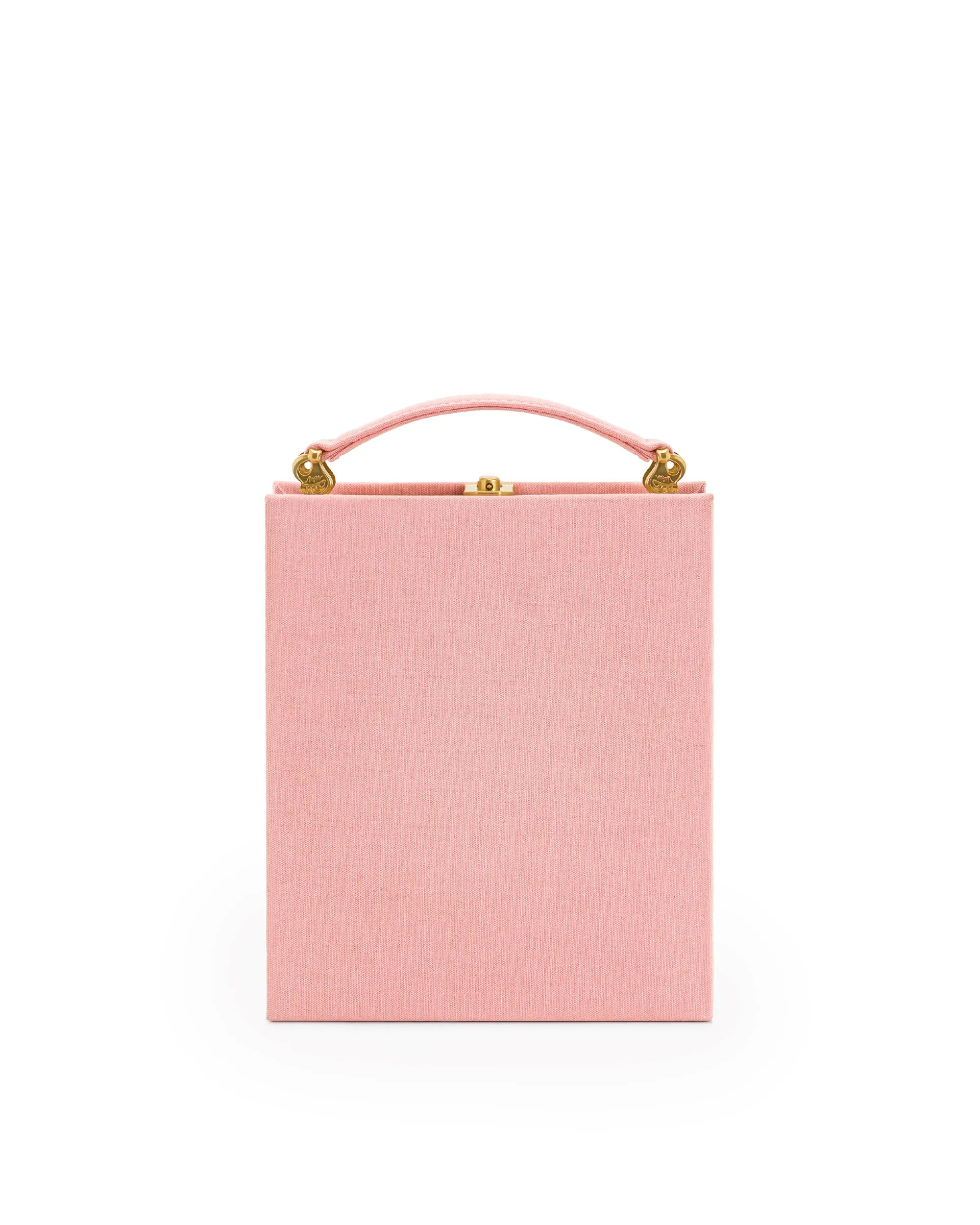 JW PEI_Pink_Embroidered Pattern Book Shape Clutch Bags_7865-4_Pink_02
